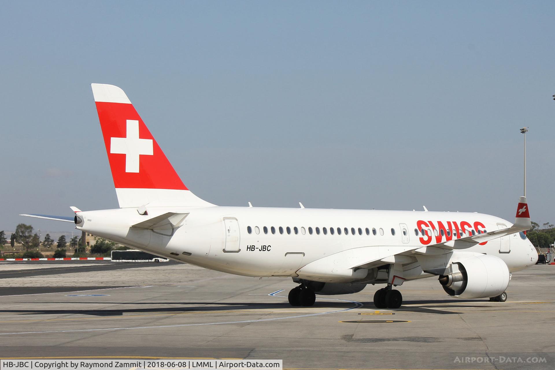 HB-JBC, 2016 Bombardier CSeries CS100 (BD-500-1A10) C/N 50012, Bombardier CSeries CS100 HB-JBC Swiss