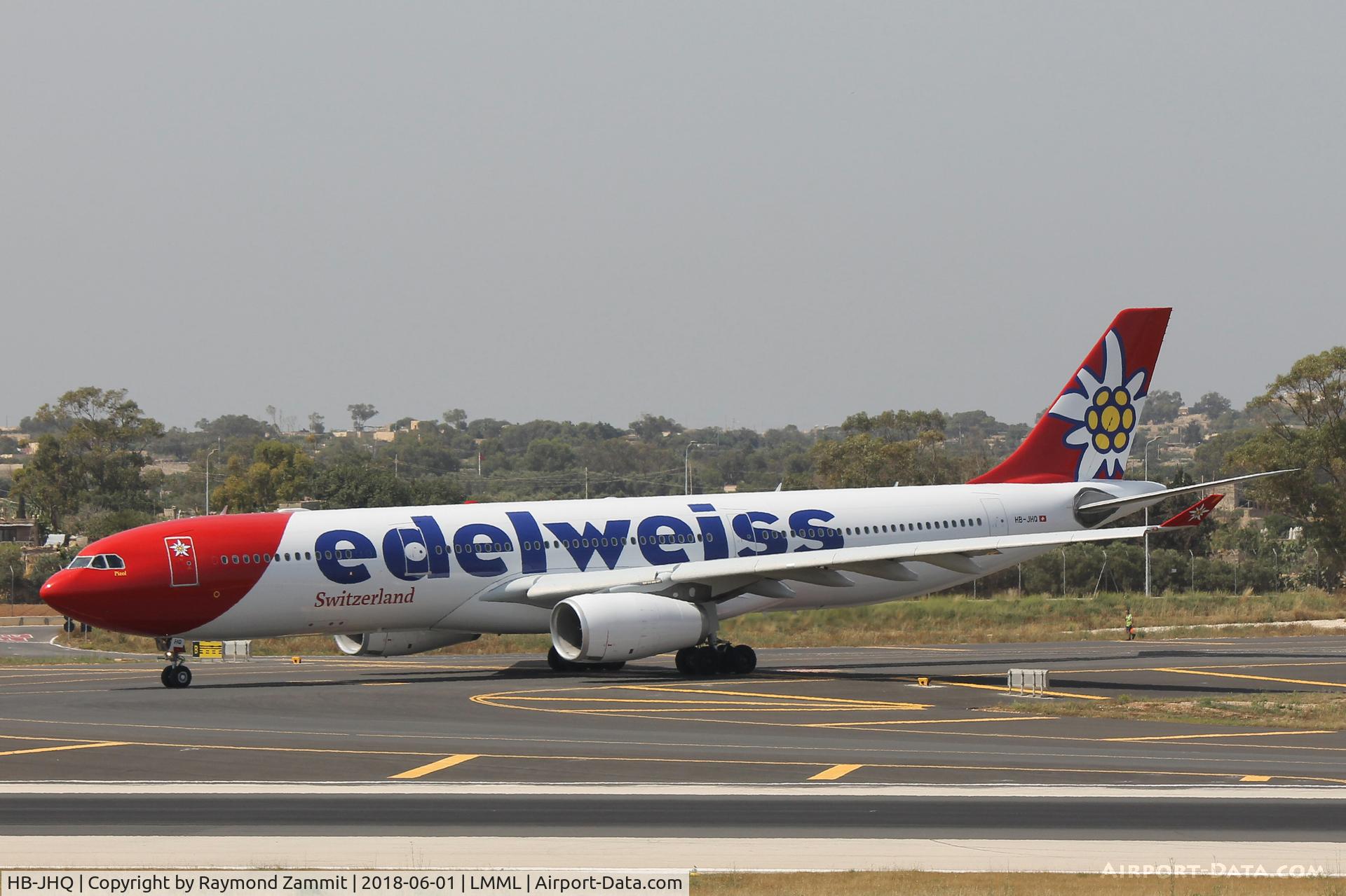 HB-JHQ, 2010 Airbus A330-343X C/N 1193, A330 HB-JHQ Edelweiss Air
