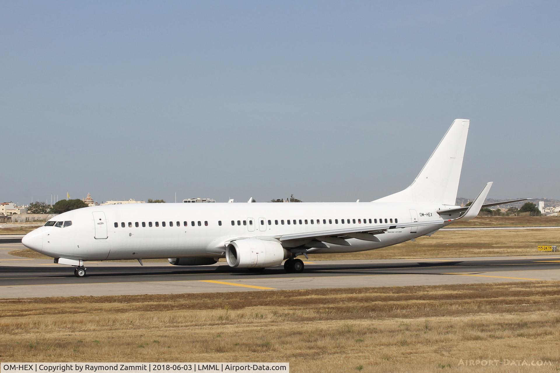 OM-HEX, 2001 Boeing 737-81Q C/N 30785, B737-800 OM-HEX Air Explore