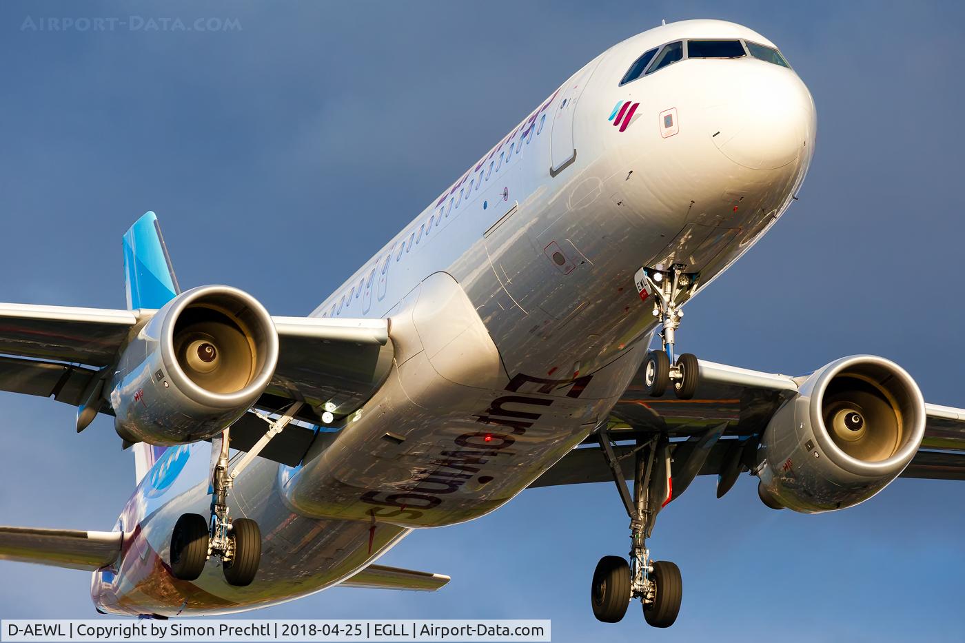 D-AEWL, 2016 Airbus A320-214 C/N 7263, D-AEWL @ London-Heathrow Intl. Airport