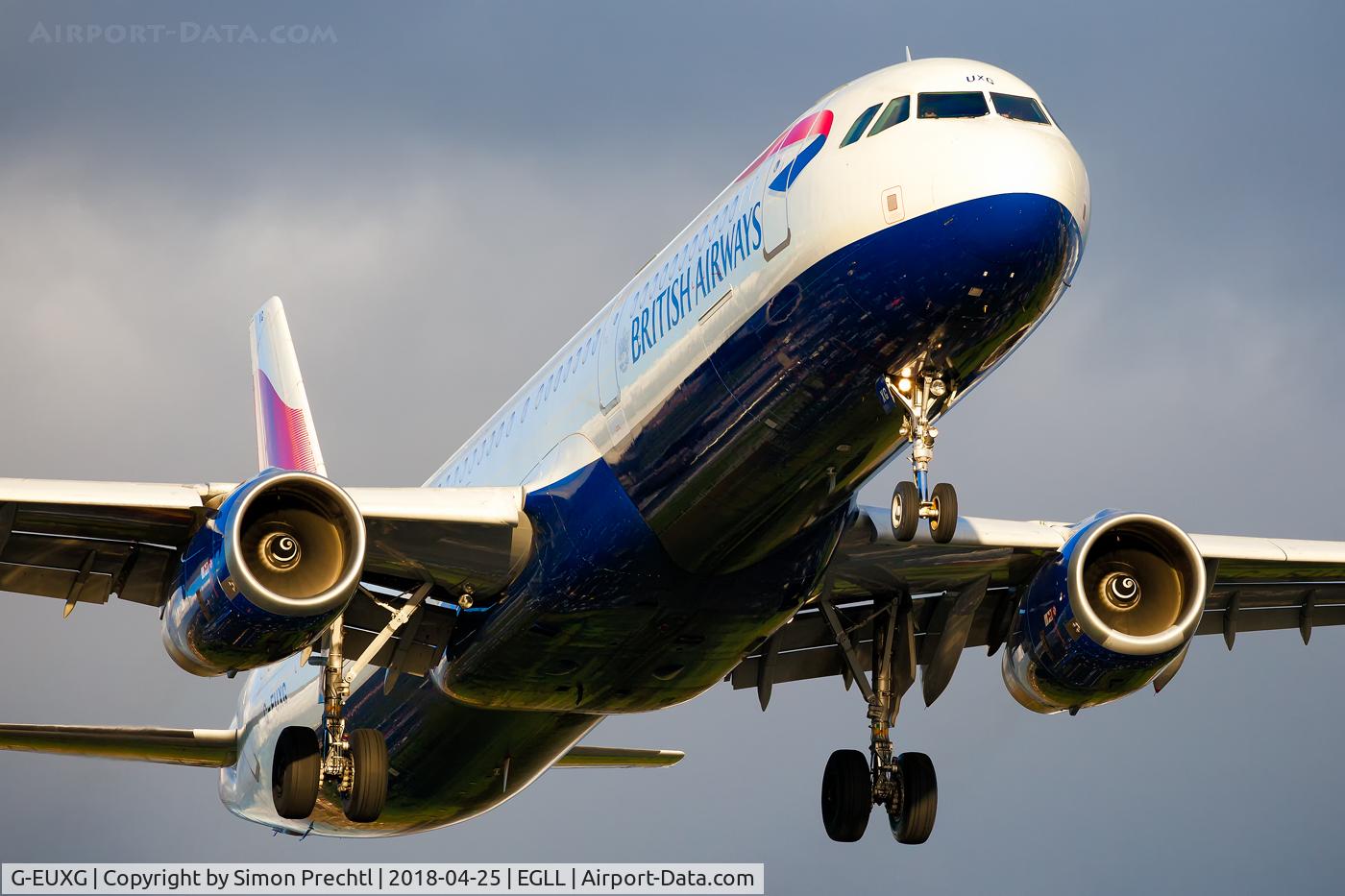 G-EUXG, 2004 Airbus A321-231 C/N 2351, G-EUXG @ London-Heathrow Intl. Airport