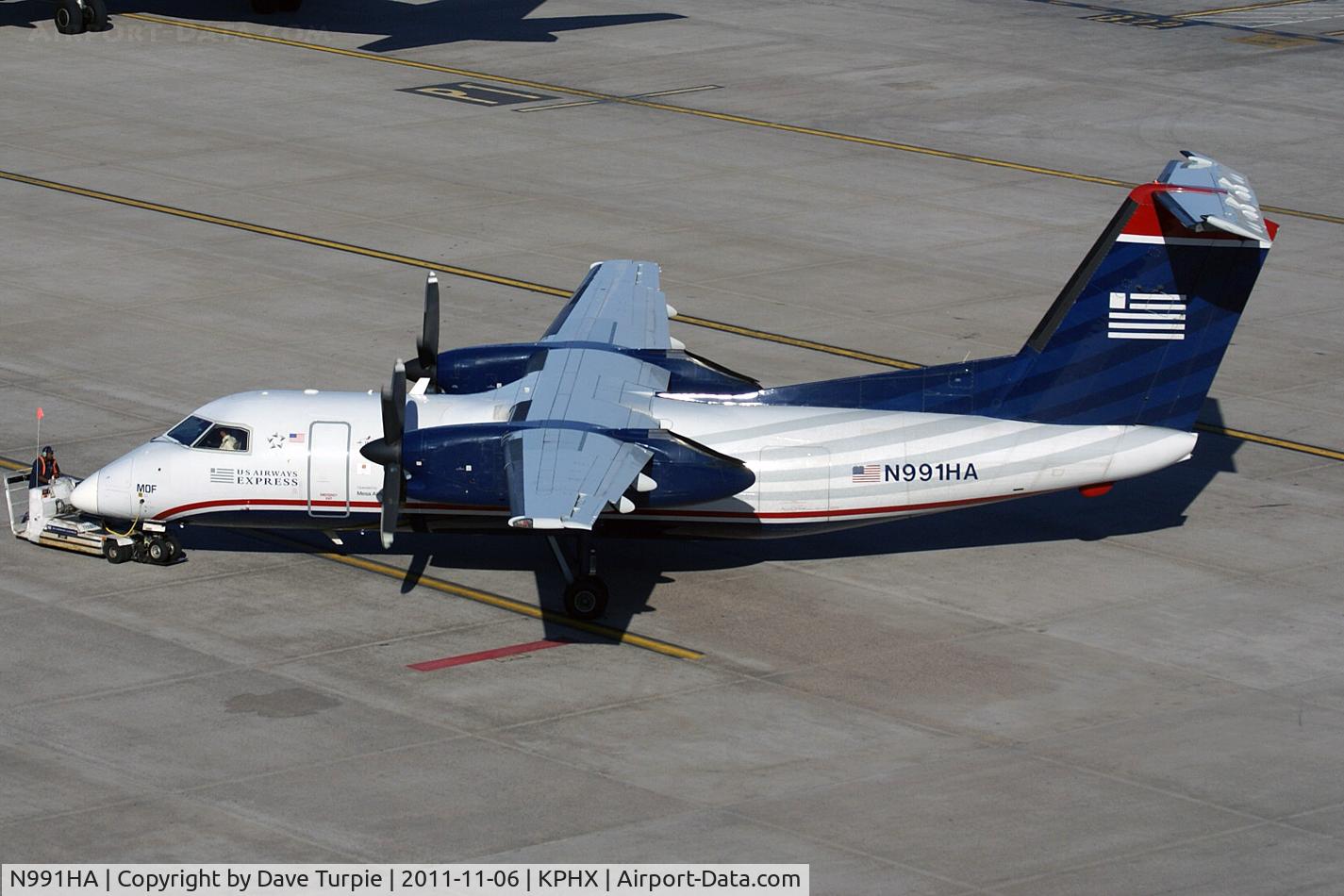 N991HA, 1996 De Havilland Canada DHC-8-202 Dash 8 C/N 431, No comment.