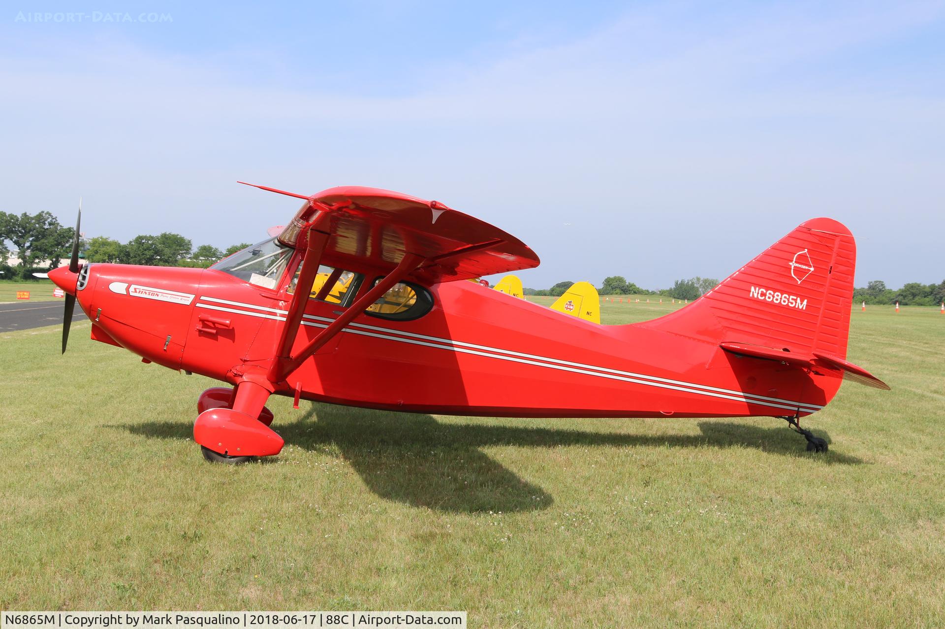 N6865M, Stinson 108-3 Voyager C/N 1084865, Stinson 108-3