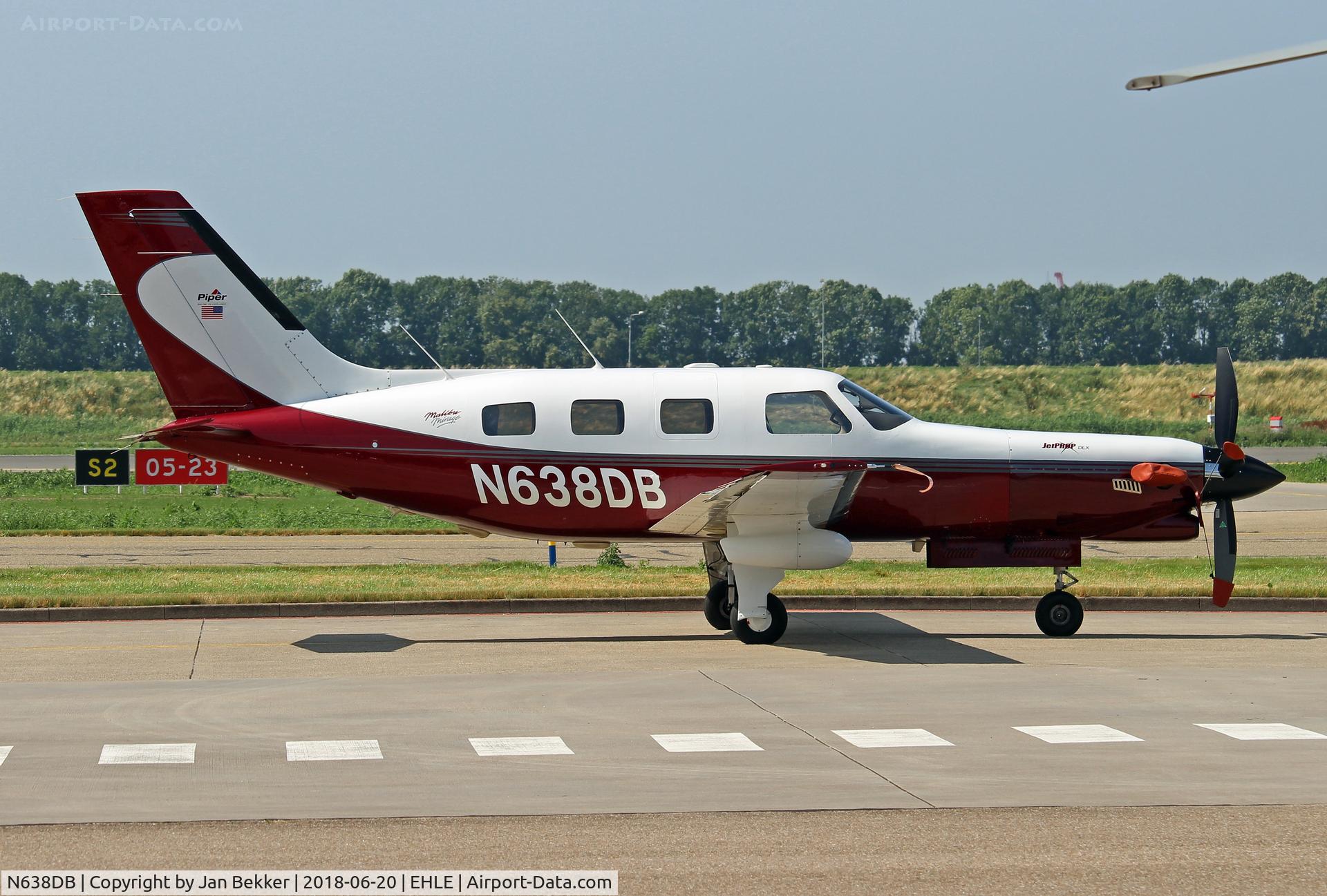 N638DB, 2000 Piper PA-46-350P Malibu Mirage C/N 4636248, Lelystad Airport