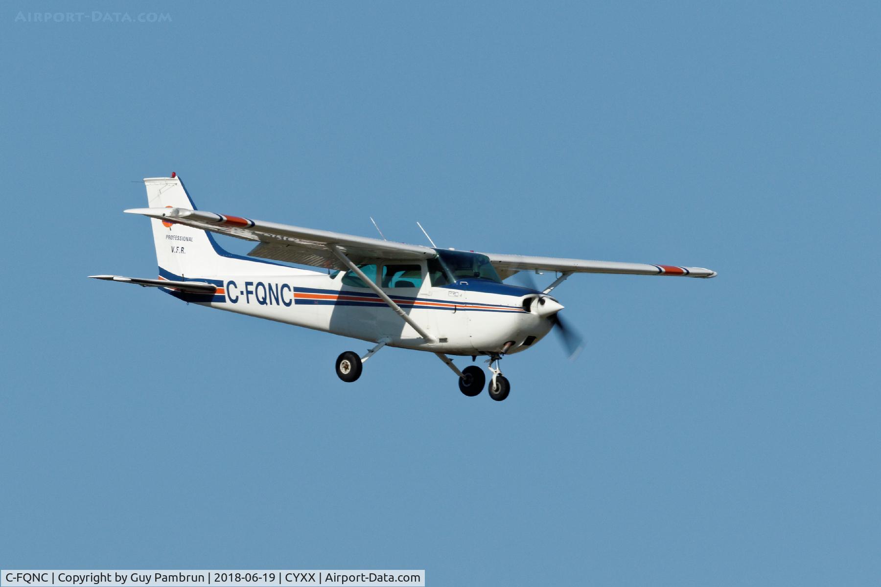 C-FQNC, 1972 Cessna 172L C/N 17260374, Landing