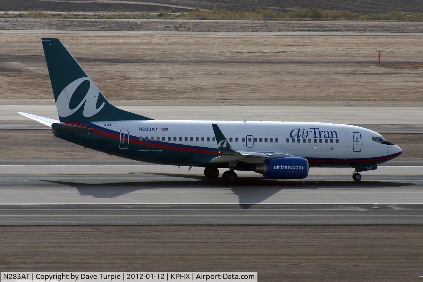 N283AT, 2006 Boeing 737-7BD C/N 34479, No comment.