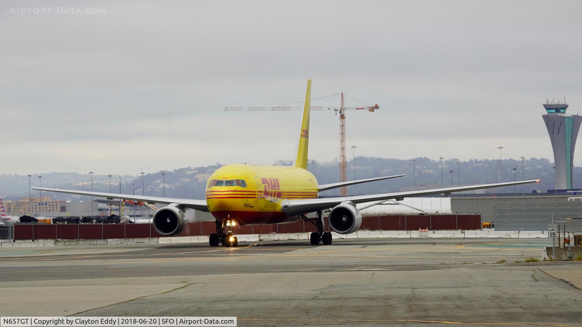 N657GT, 1984 Boeing 767-281 C/N 23018, SFO 2018.