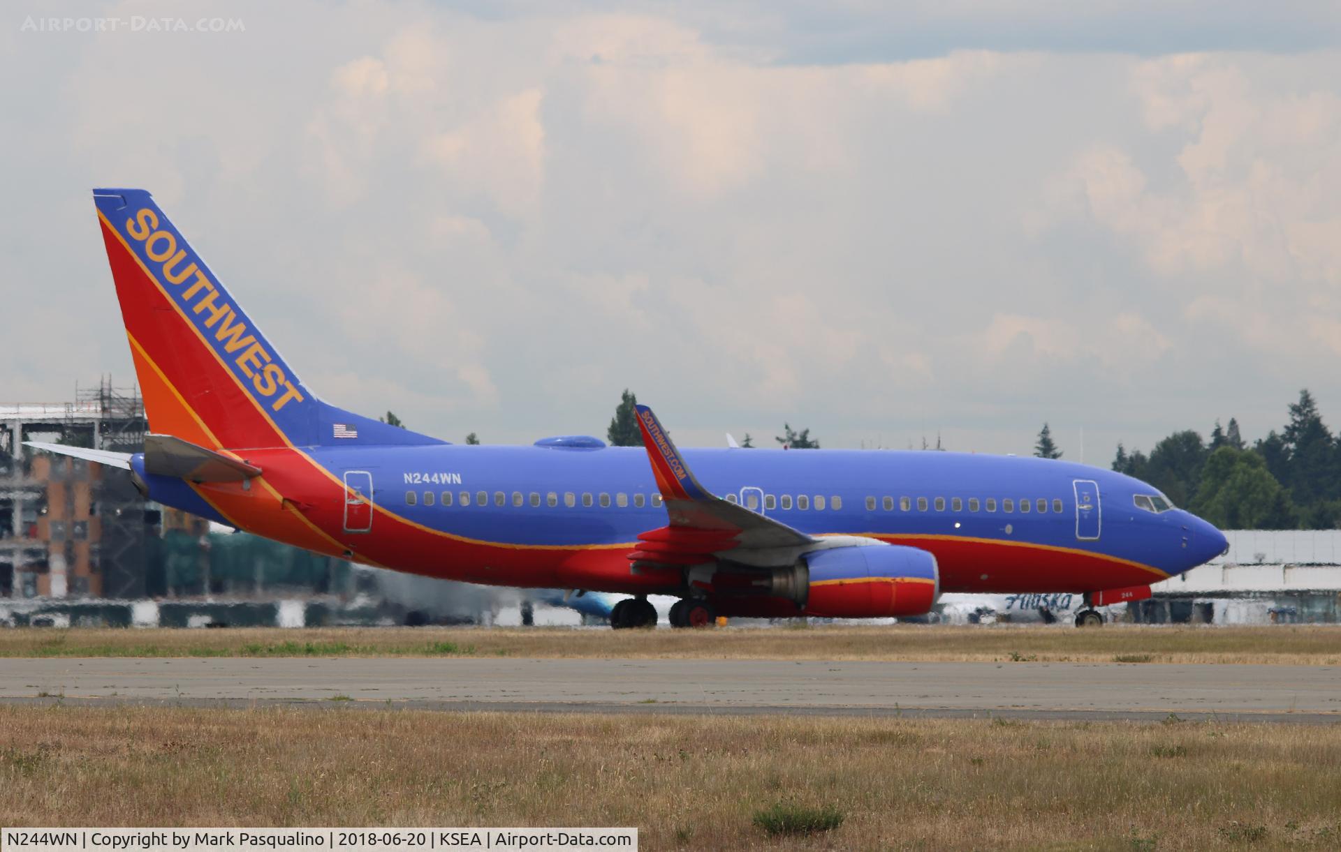 N244WN, 2006 Boeing 737-7H4 C/N 34864, Boeing 737-700