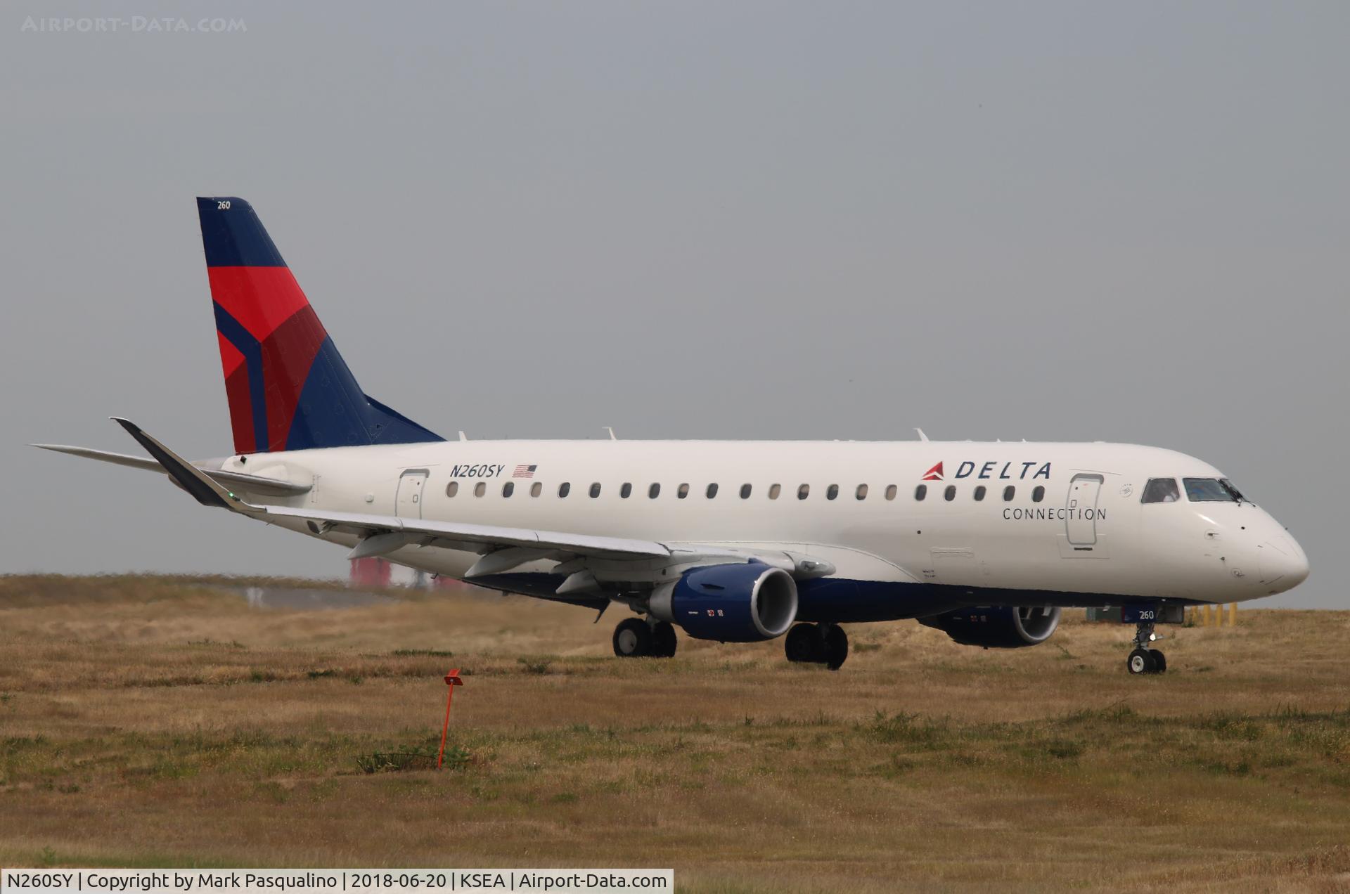 N260SY, 2017 Embraer 170LR (ERJ-170-100LR) C/N 17000667, ERJ 170-200 LR