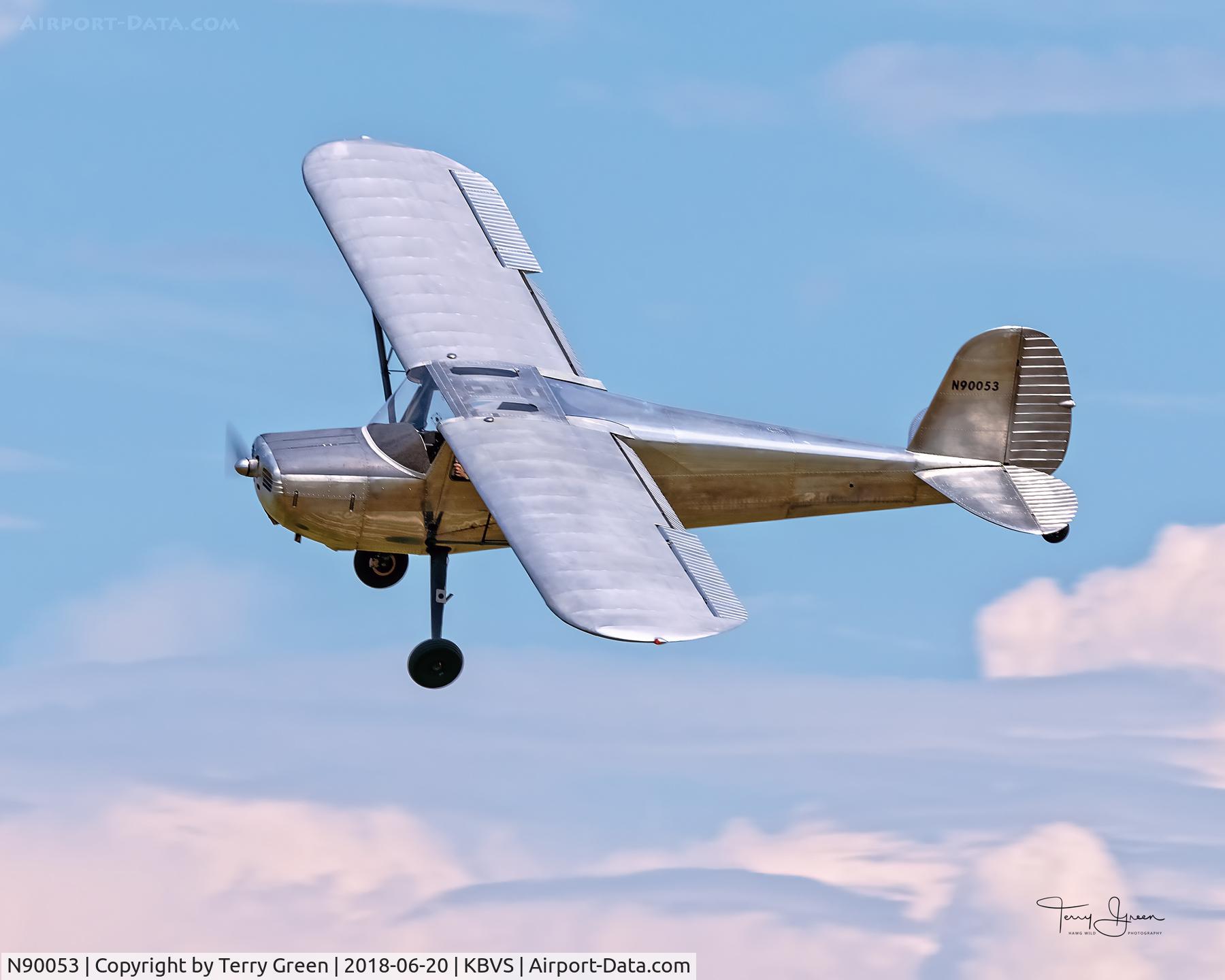 N90053, 1946 Cessna 140 C/N 9111, KBVS