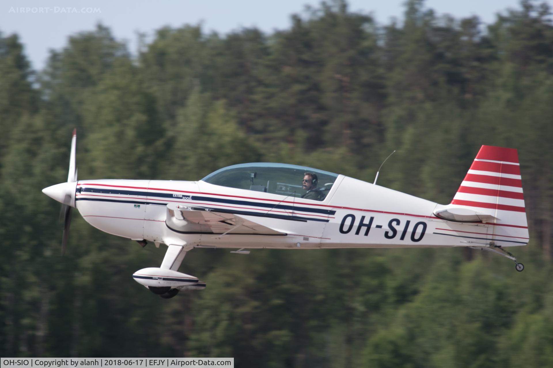 OH-SIO, 2007 Extra EA-300/L C/N 1254, Displaying at the 100th Anniversary of the Finnish Air Force show