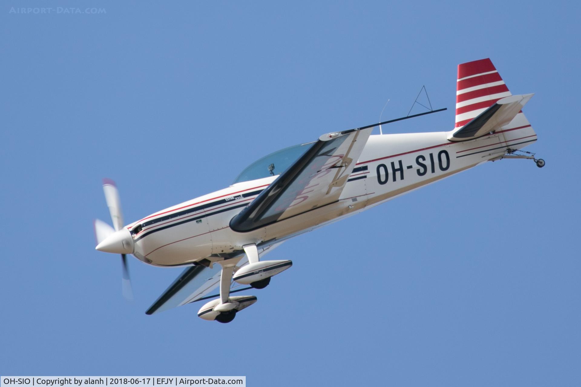 OH-SIO, 2007 Extra EA-300/L C/N 1254, Displaying at the 100th Anniversary of the Finnish Air Force show