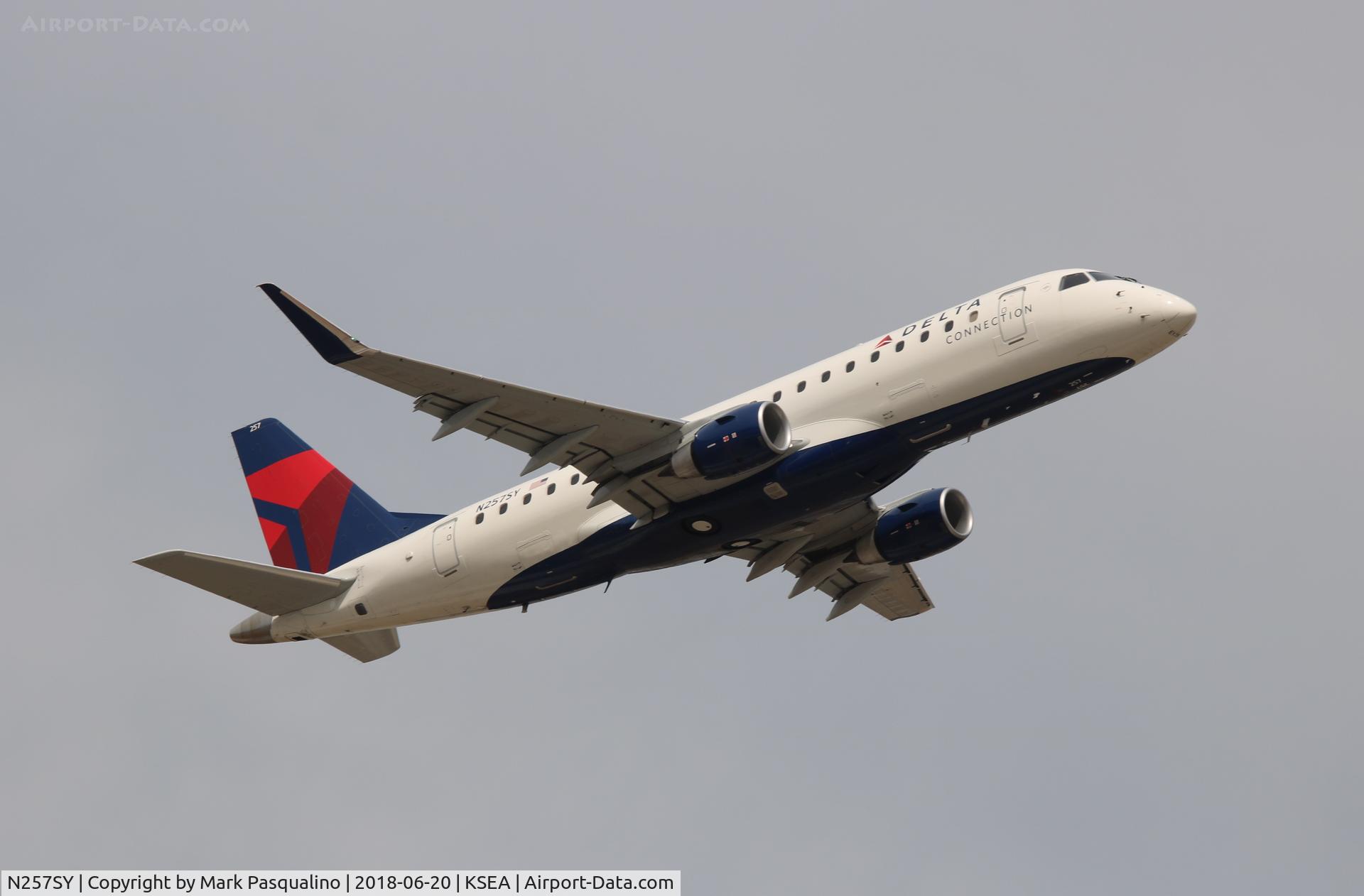 N257SY, 2017 Embraer 175LR (ERJ-170-200LR) C/N 17000648, ERJ 170-200 LR