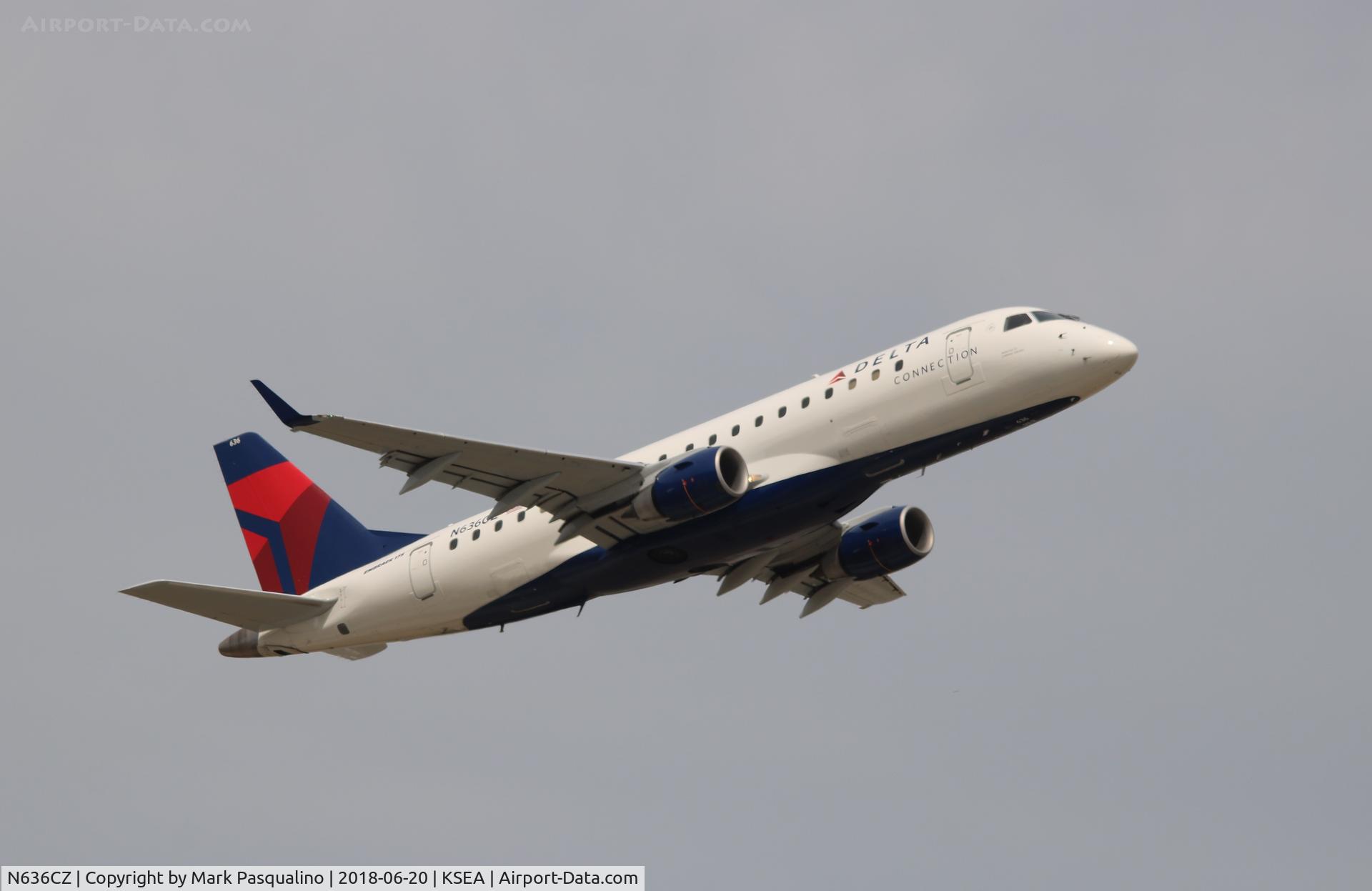 N636CZ, 2008 Embraer 175LR (ERJ-170-200LR) C/N 17000253, ERJ 170-200 LR