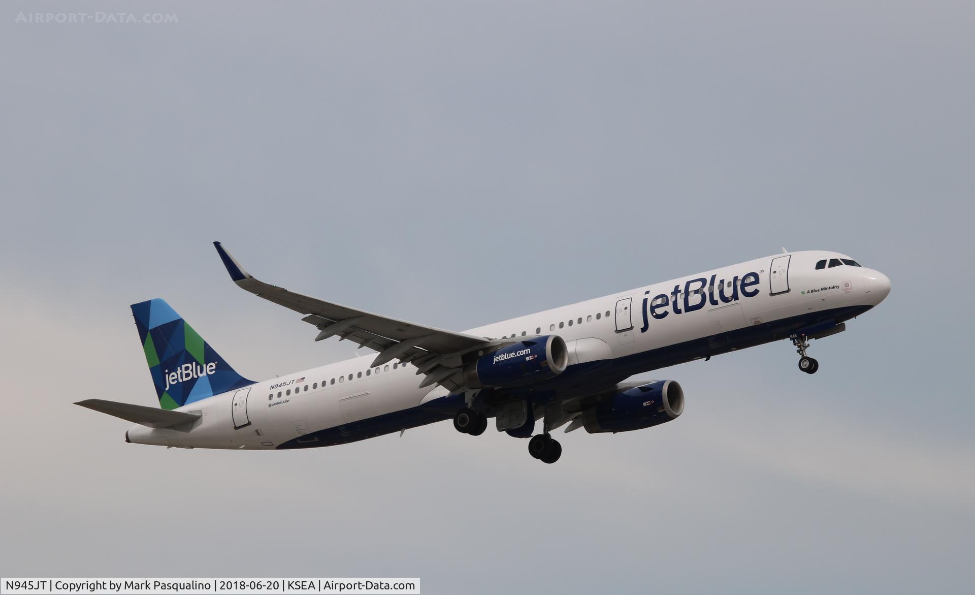 N945JT, 2014 Airbus A321-231 C/N 6390, Airbus A321-231