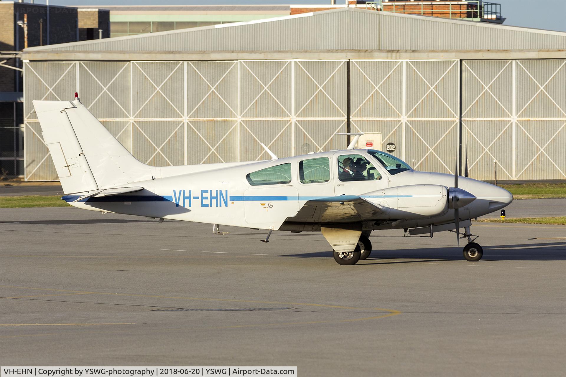 VH-EHN, 1969 Beech 95-B55 Baron C/N TC-1285, Beech 95-B55 Baron (VH-EHN) at Wagga Wagga Airport