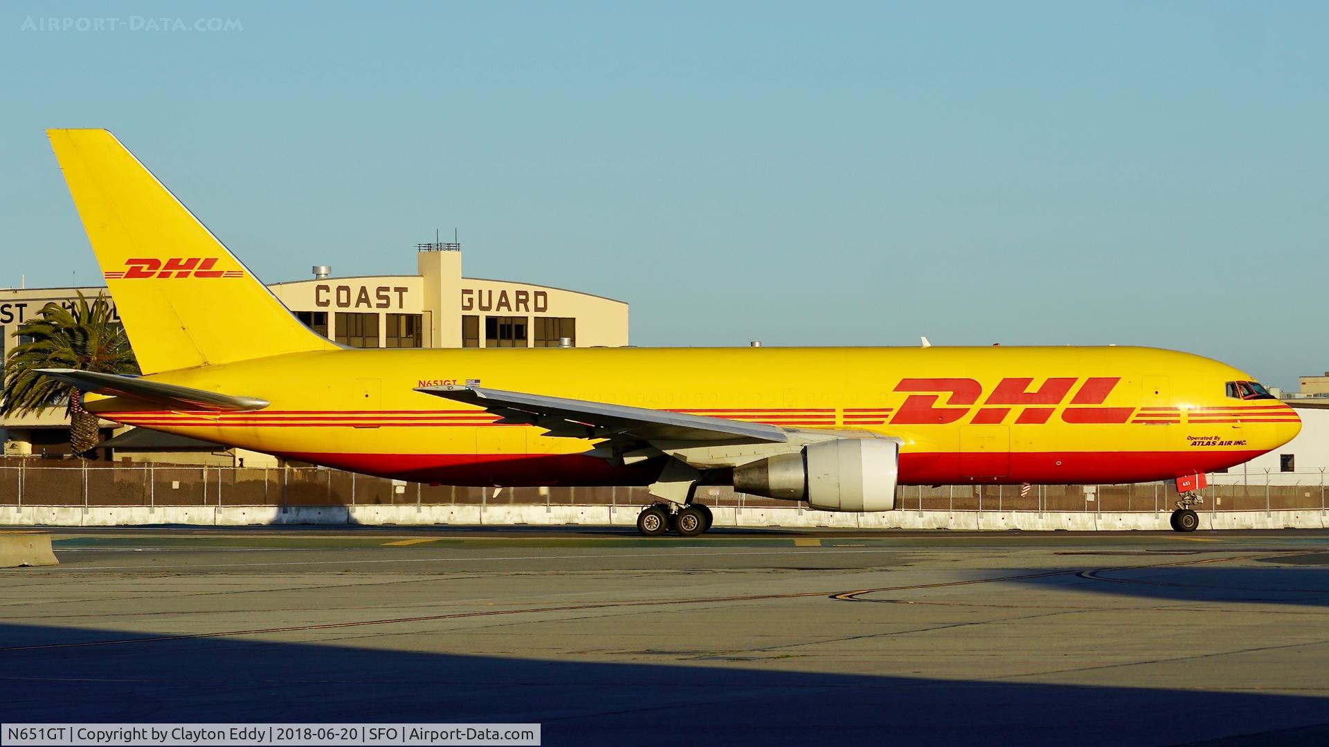 N651GT, 1983 Boeing 767-231 C/N 22570, SFO 2018.