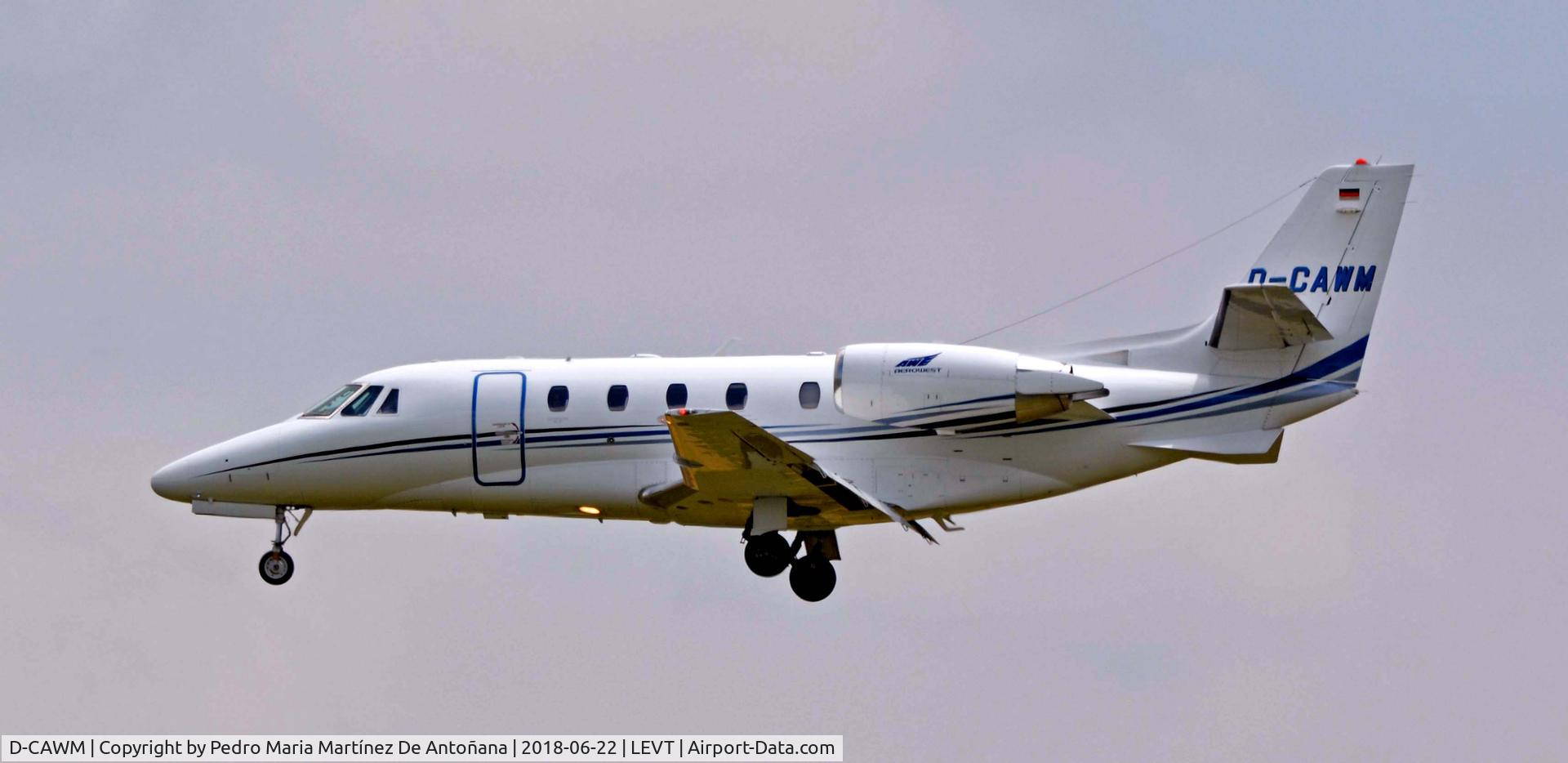 D-CAWM, 2008 Cessna 560 Citation XLS+ C/N 560-6002, Foronda - Vitoria-Gasteiz - Euskadi - España
