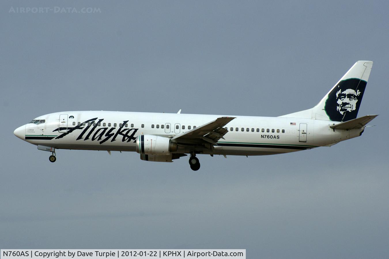 N760AS, 1992 Boeing 737-4Q8 C/N 25098, With Swift Air as N807TJ since May 2018.