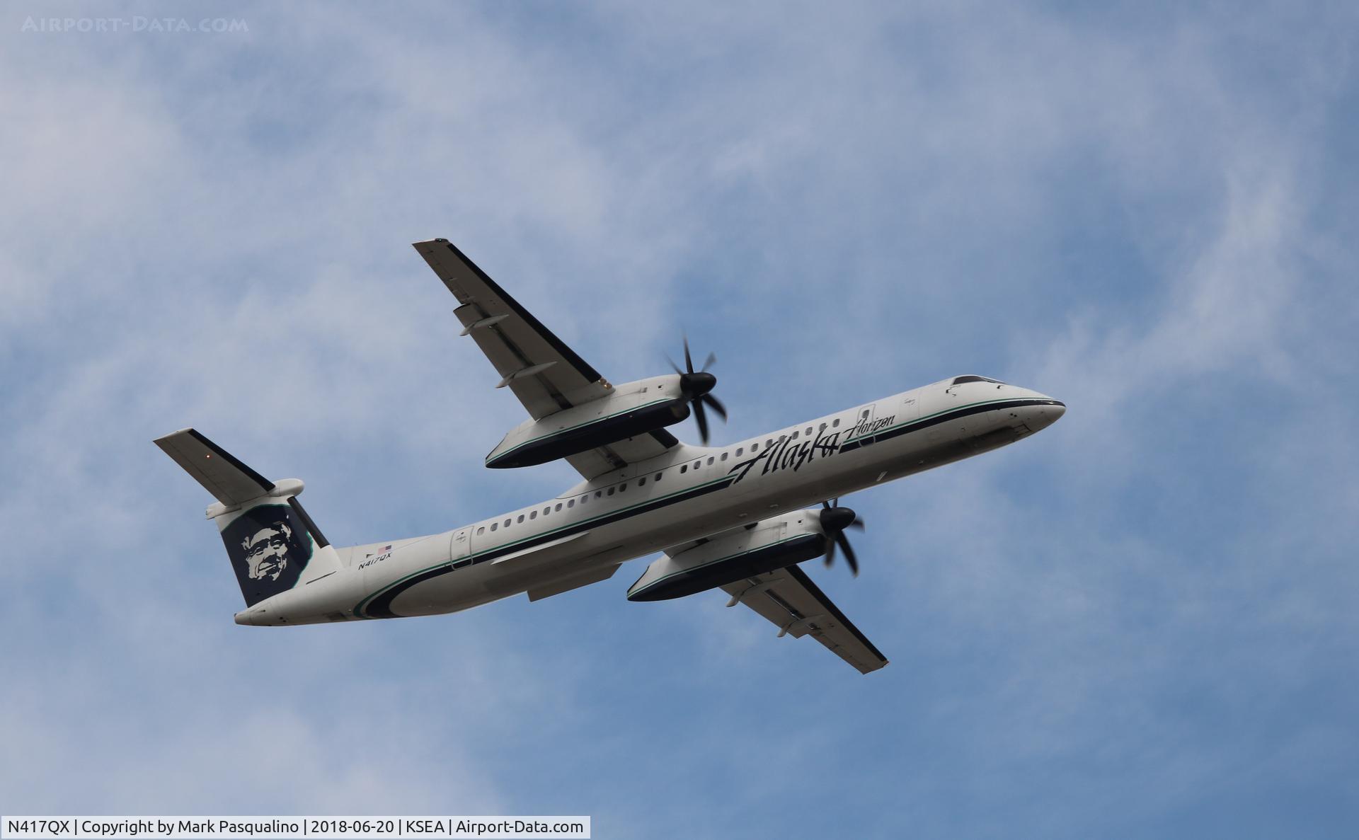 N417QX, 2004 De Havilland Canada DHC-8-402 Dash 8 C/N 4086, DHC-8-402