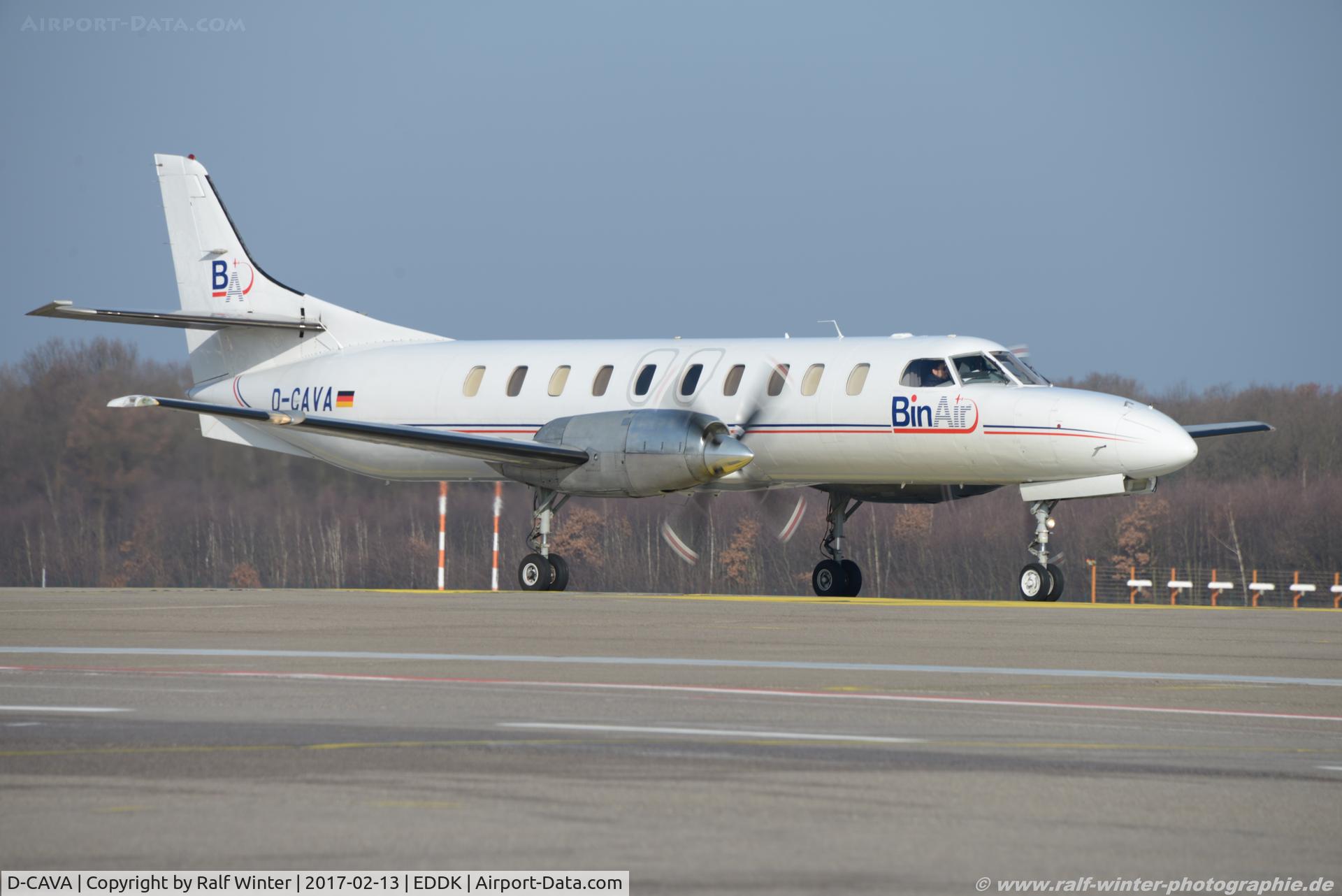 D-CAVA, 1990 Fairchild SA-227AC Metro III C/N AC-758B, Fairchild Swearingen SA227-AC MetroIII - BID BinAir - AC-758B - D-CAVA - 13.02.2017 - CGN