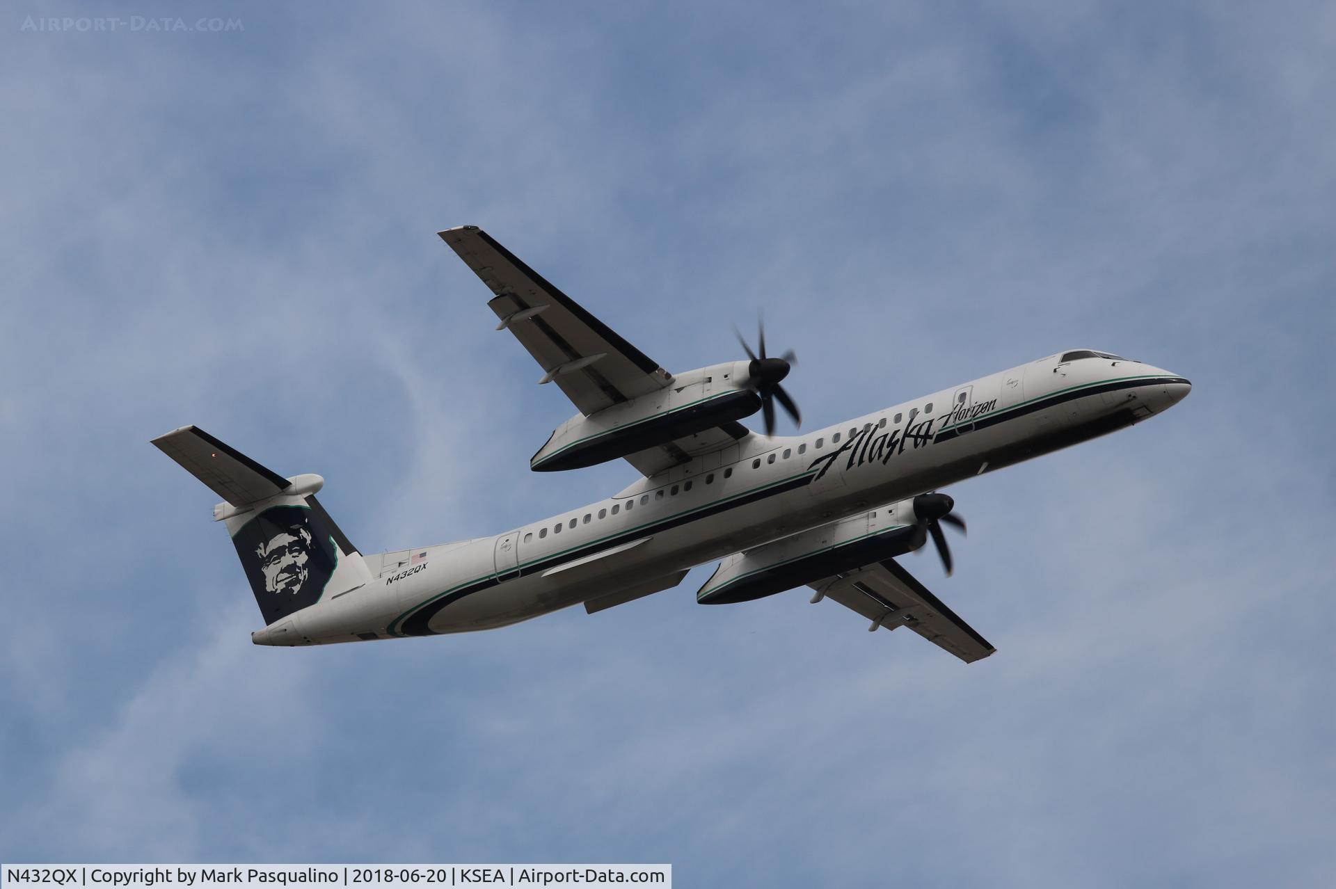 N432QX, 2007 De Havilland Canada DHC-8-402Q Dash 8 Dash 8 C/N 4166, DHC-8-402