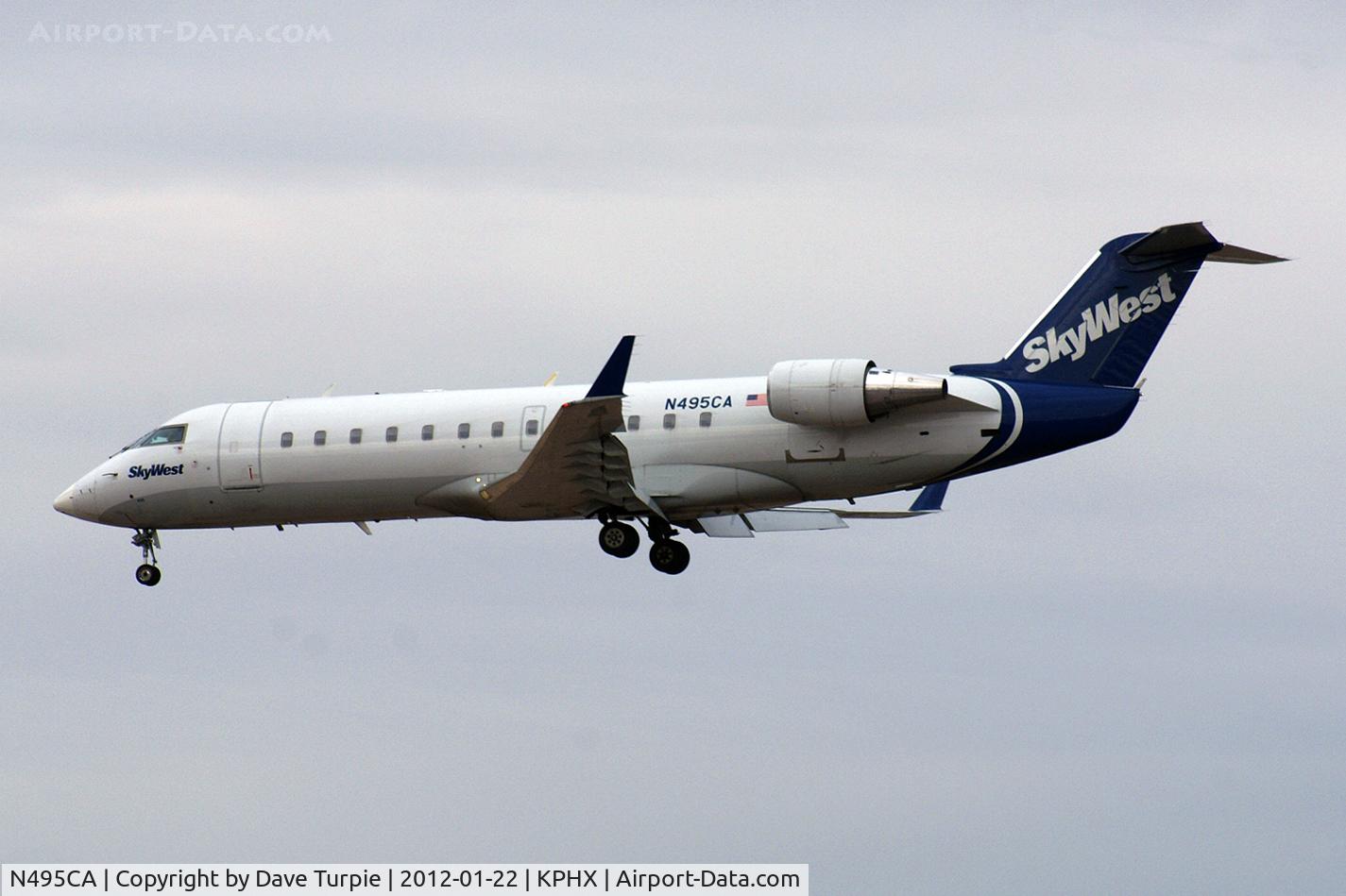 N495CA, 2003 Bombardier CRJ-200ER (CL-600-2B19) C/N 7774, No comment.