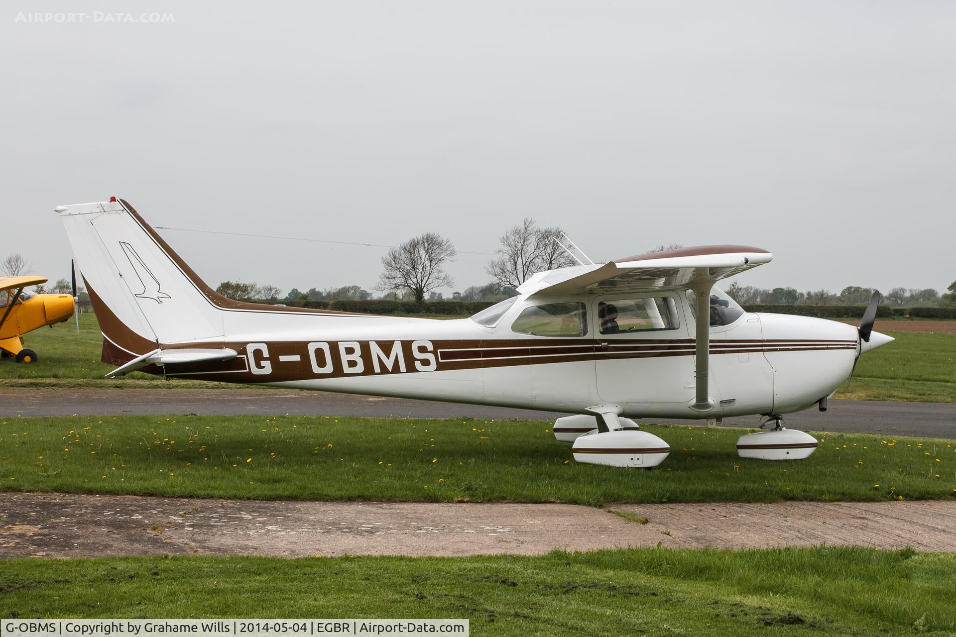G-OBMS, 1977 Reims F172N Skyhawk C/N 1584, Cessna F172N G-OBMS Mike Sierra Group Breighton 5/5/14