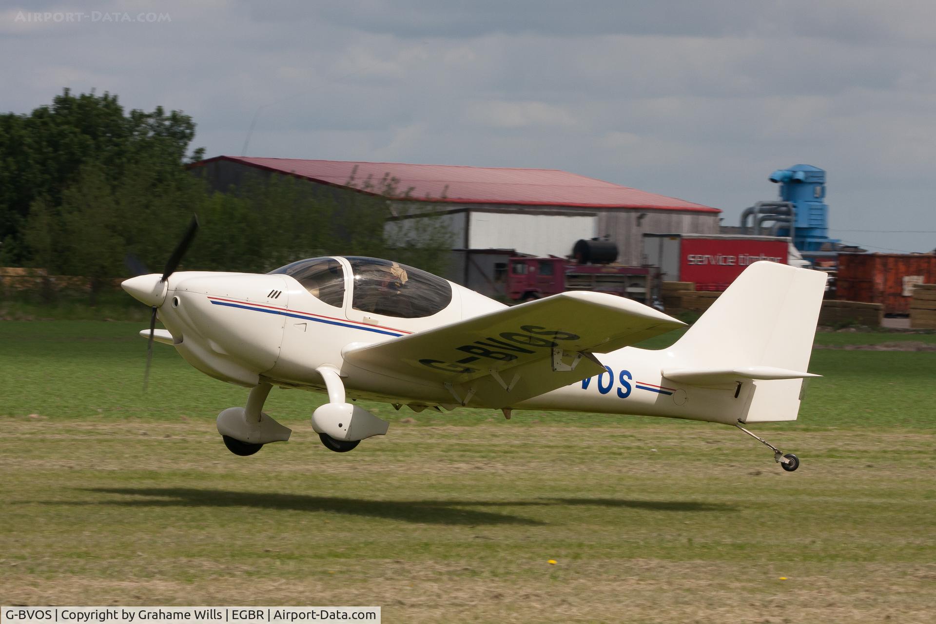 G-BVOS, 1988 Europa Tri-Gear C/N PFA 247-12562, Shaw Europa G-BVOS Durham Europa Group Breighton June 2013