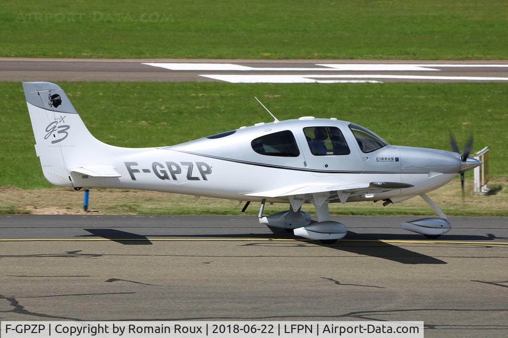 F-GPZP, 2008 Cirrus SR22 G3 C/N 2811, Taxiing