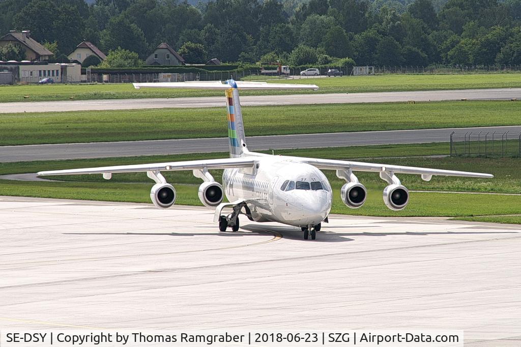SE-DSY, 1995 British Aerospace Avro 146-RJ100 C/N E3263, Braathens Regional Avro RJ100