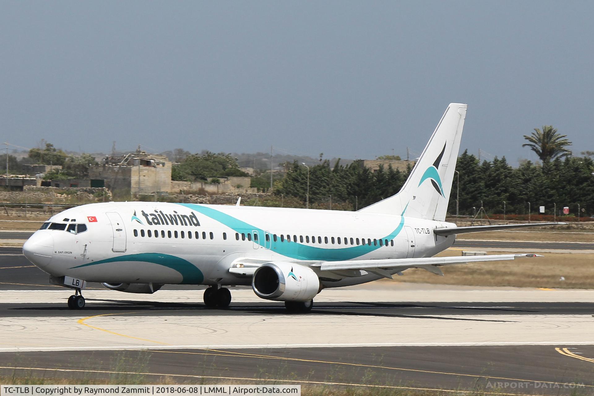 TC-TLB, 1993 Boeing 737-4Q8 C/N 25108, B737-400 TC-TLB Tailwind Airlines