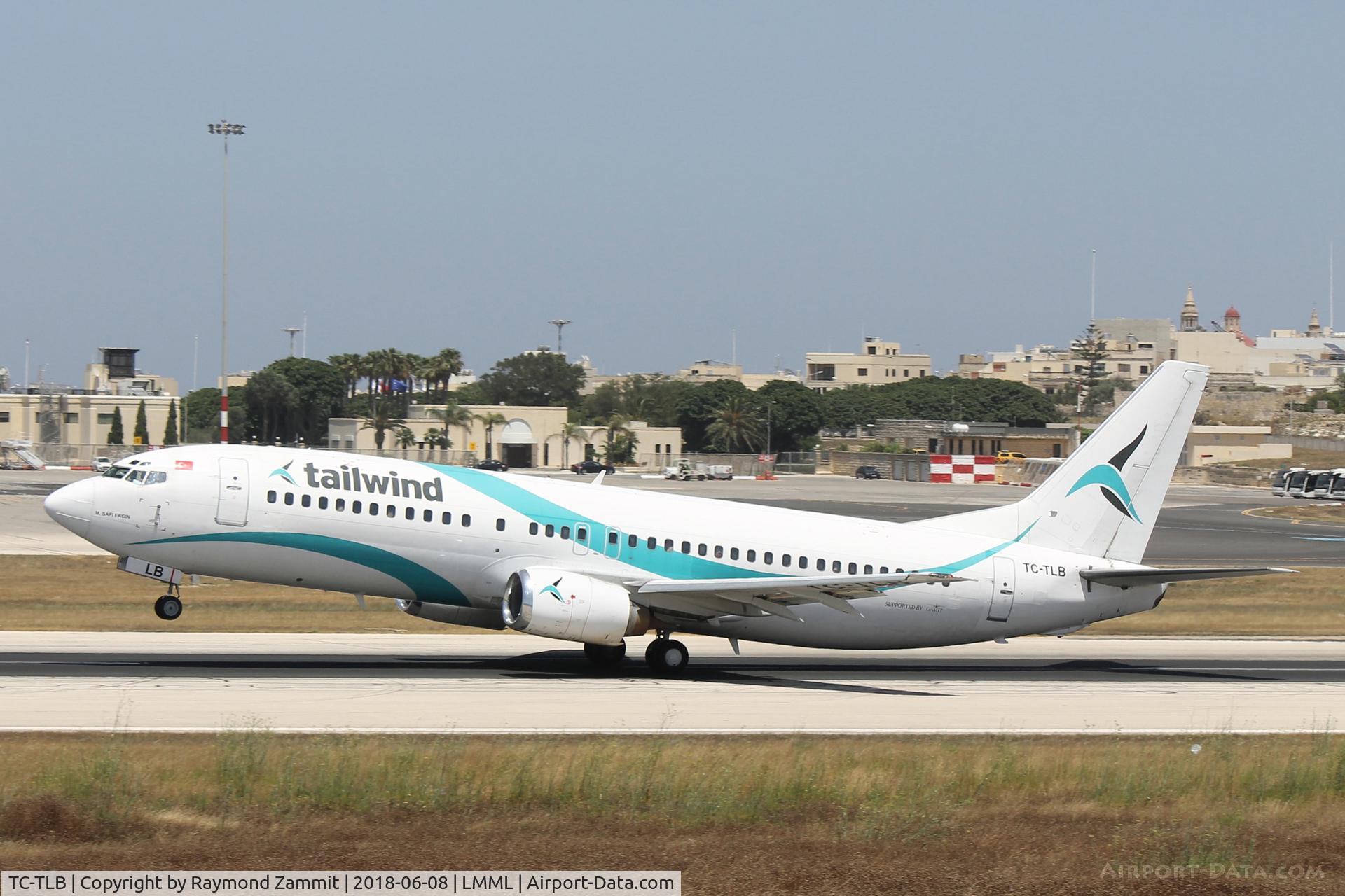 TC-TLB, 1993 Boeing 737-4Q8 C/N 25108, B737-400 TC-TLB Tailwind Airlines