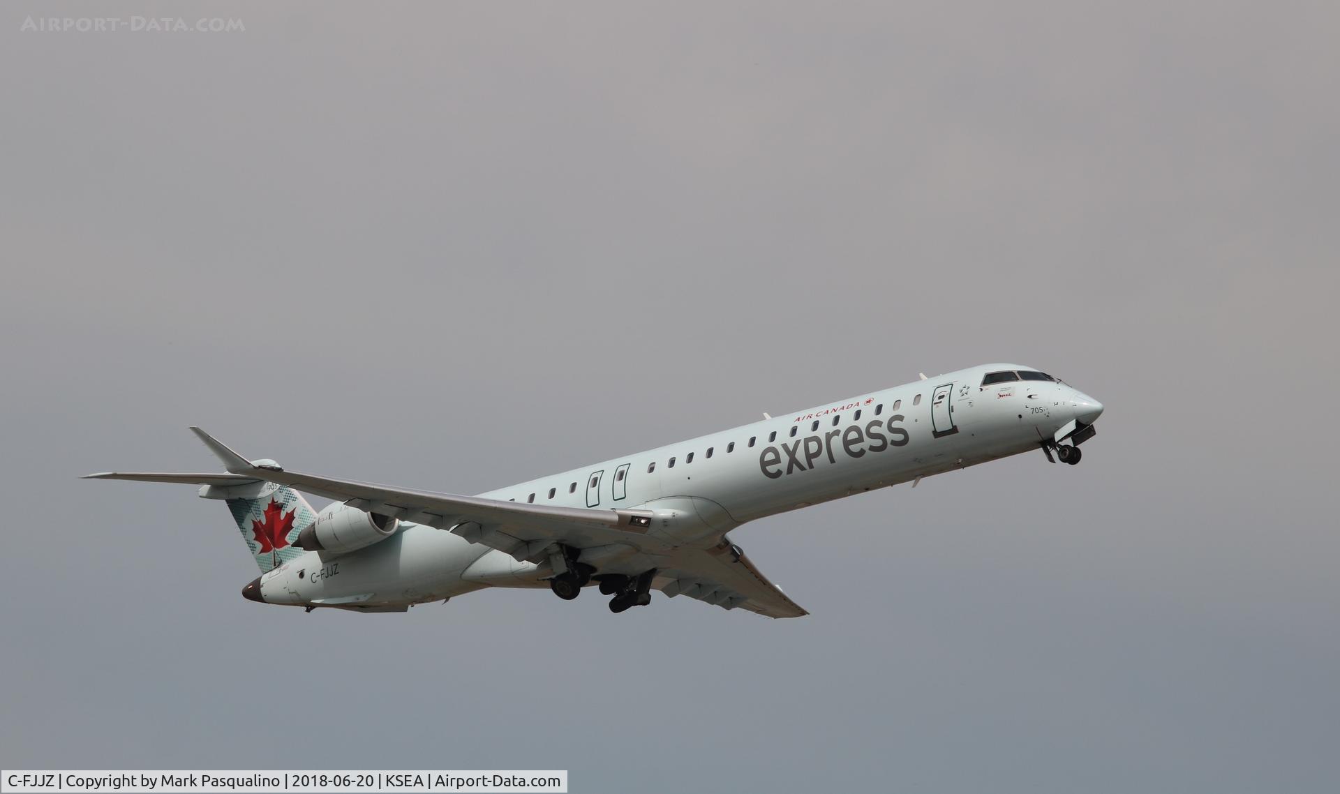 C-FJJZ, 2005 Canadair CRJ-705ER (CL-600-2D15) Regional Jet C/N 15043, CL-600-2D15