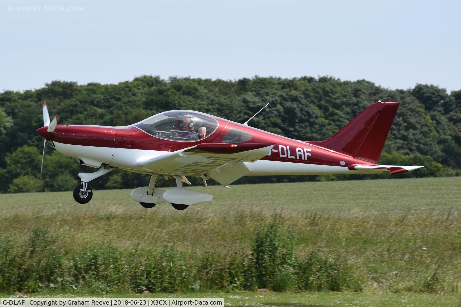 G-DLAF, 2013 BRM Aero Bristell NG5 Speed Wing C/N LAA 385-15226, Landing at Northrepps.