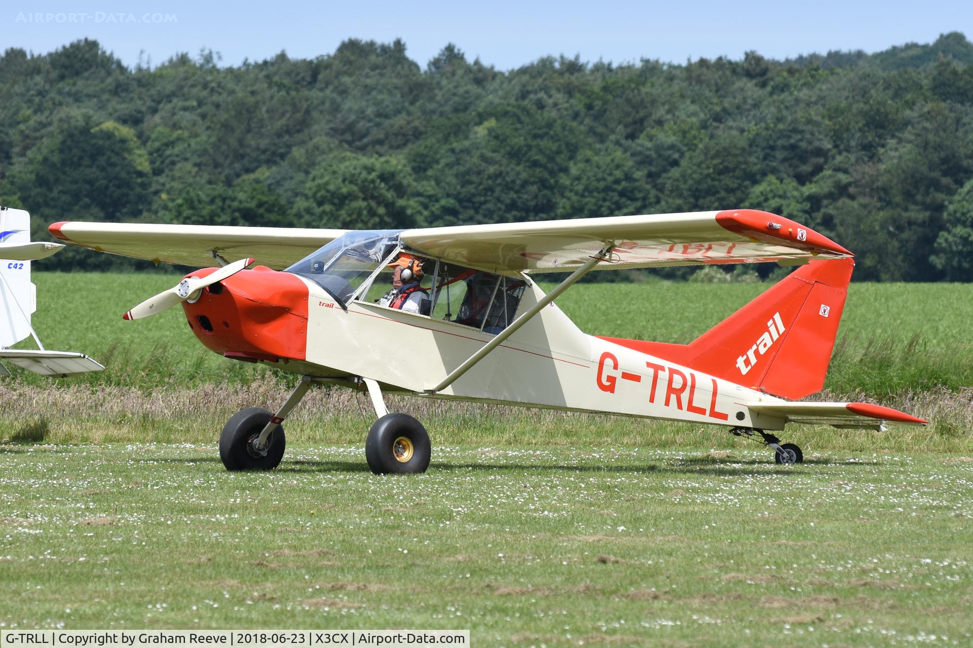 G-TRLL, 2016 Groppo Trail C/N LAA 372-15166, Parked at Northrepps.