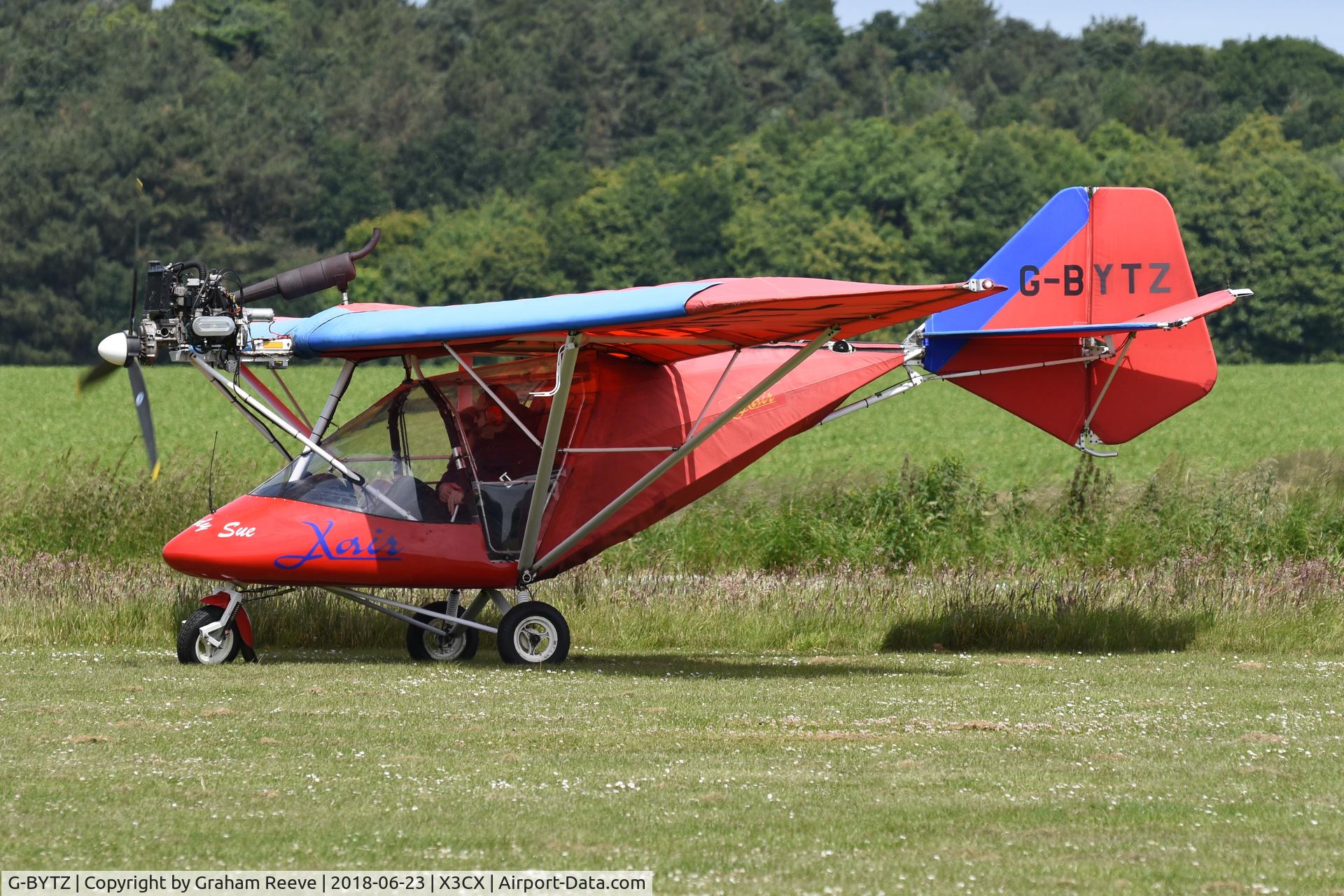 G-BYTZ, 2000 X'Air 582(6) C/N BMAA/HB/120, Parked at Northrepps.