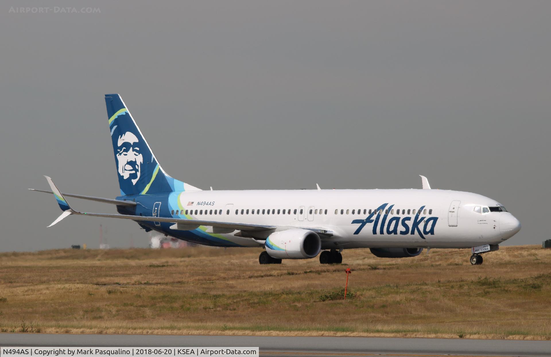 N494AS, 2016 Boeing 737-990/ER C/N 41729, Boeing 737-900ER