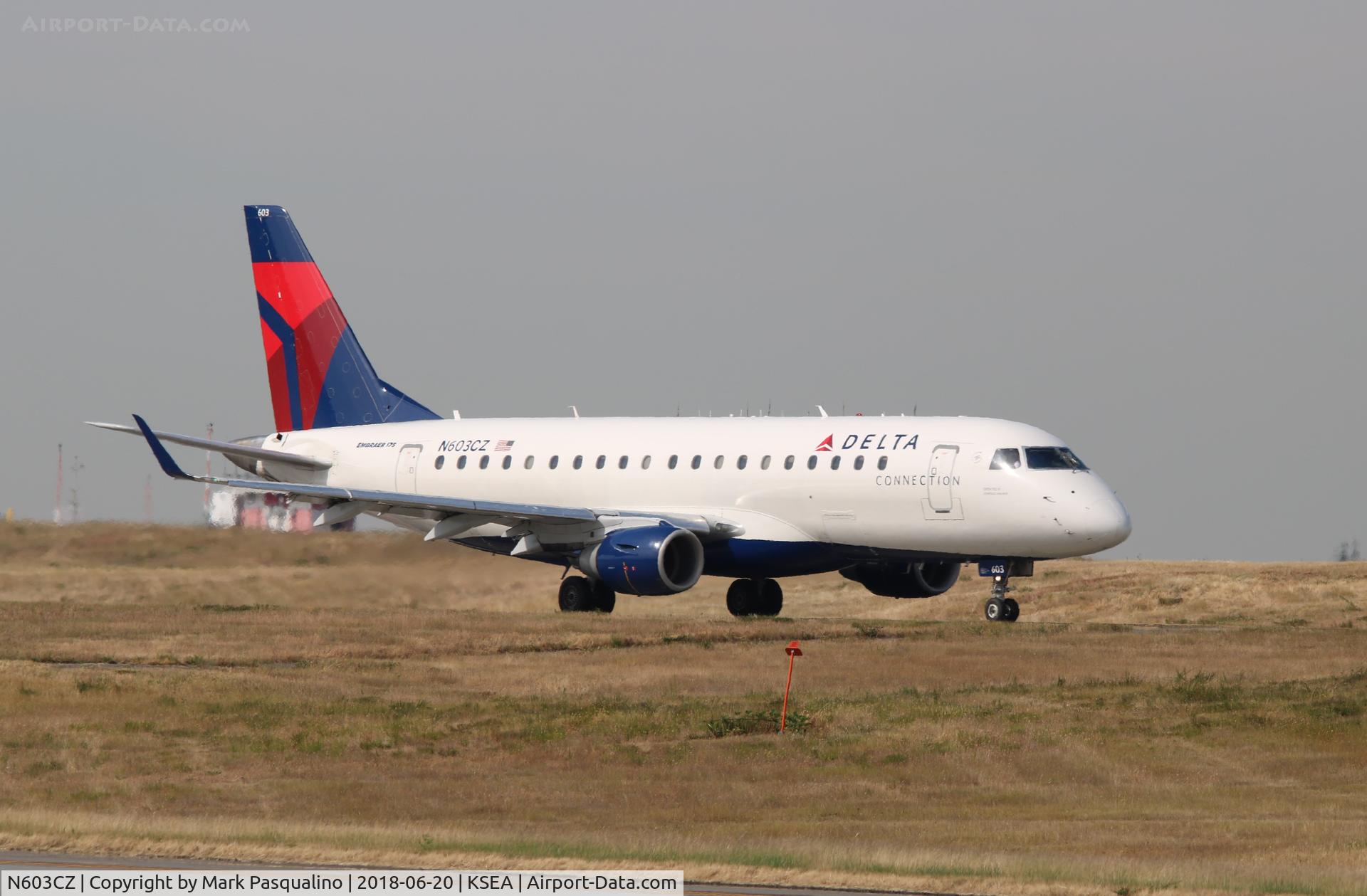 N603CZ, 2007 Embraer 175LR (ERJ-170-200LR) C/N 17000176, ERJ 170-200 LR