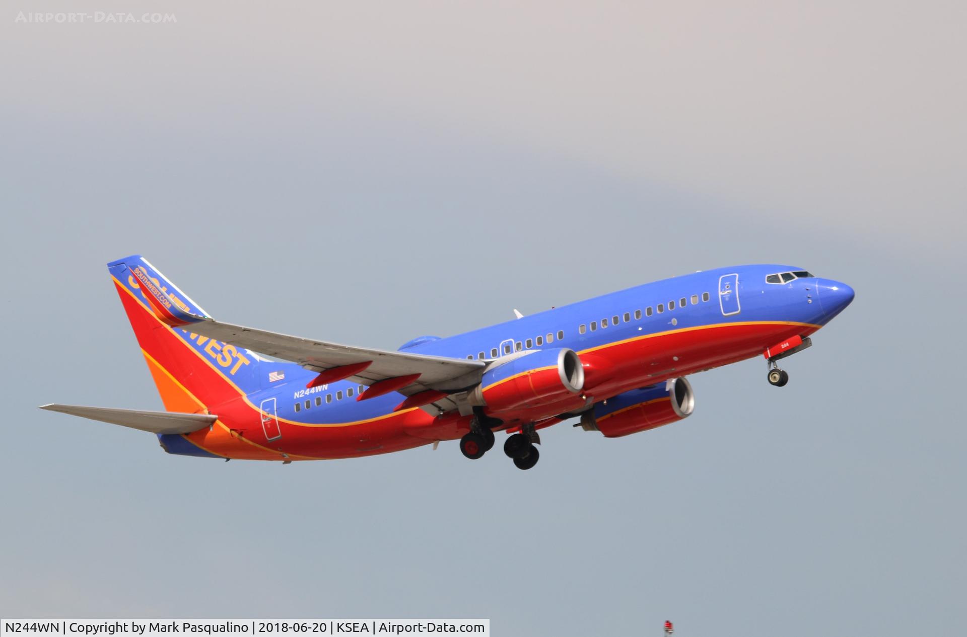 N244WN, 2006 Boeing 737-7H4 C/N 34864, Boeing 737-700