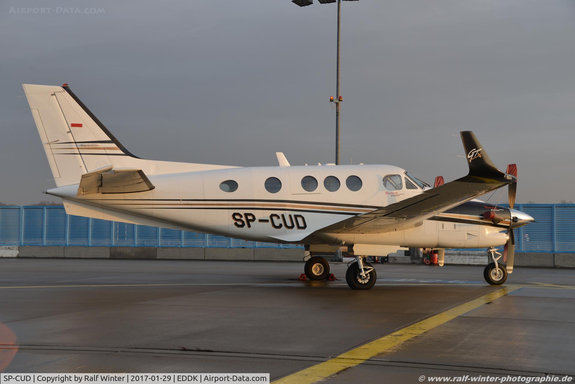 SP-CUD, Hawker Beechcraft C90GTi King Air C/N LJ-1998, Hawker Beechcraft C90GTi King Air - Bemo Motors Sp - LJ-1998 - SP-CUD - 29.01.2017 - CGN