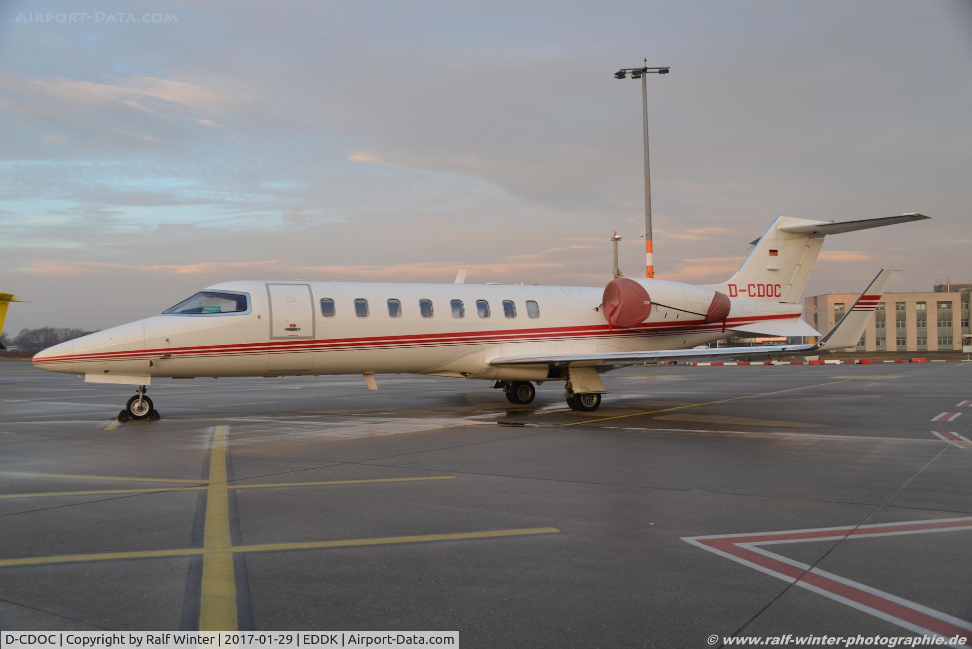 D-CDOC, 1998 Learjet 45 C/N 45-018, Learjet 45 - CCL Jetcall - 45-1018 - D-CDOC - 29.01.2017 - CGN