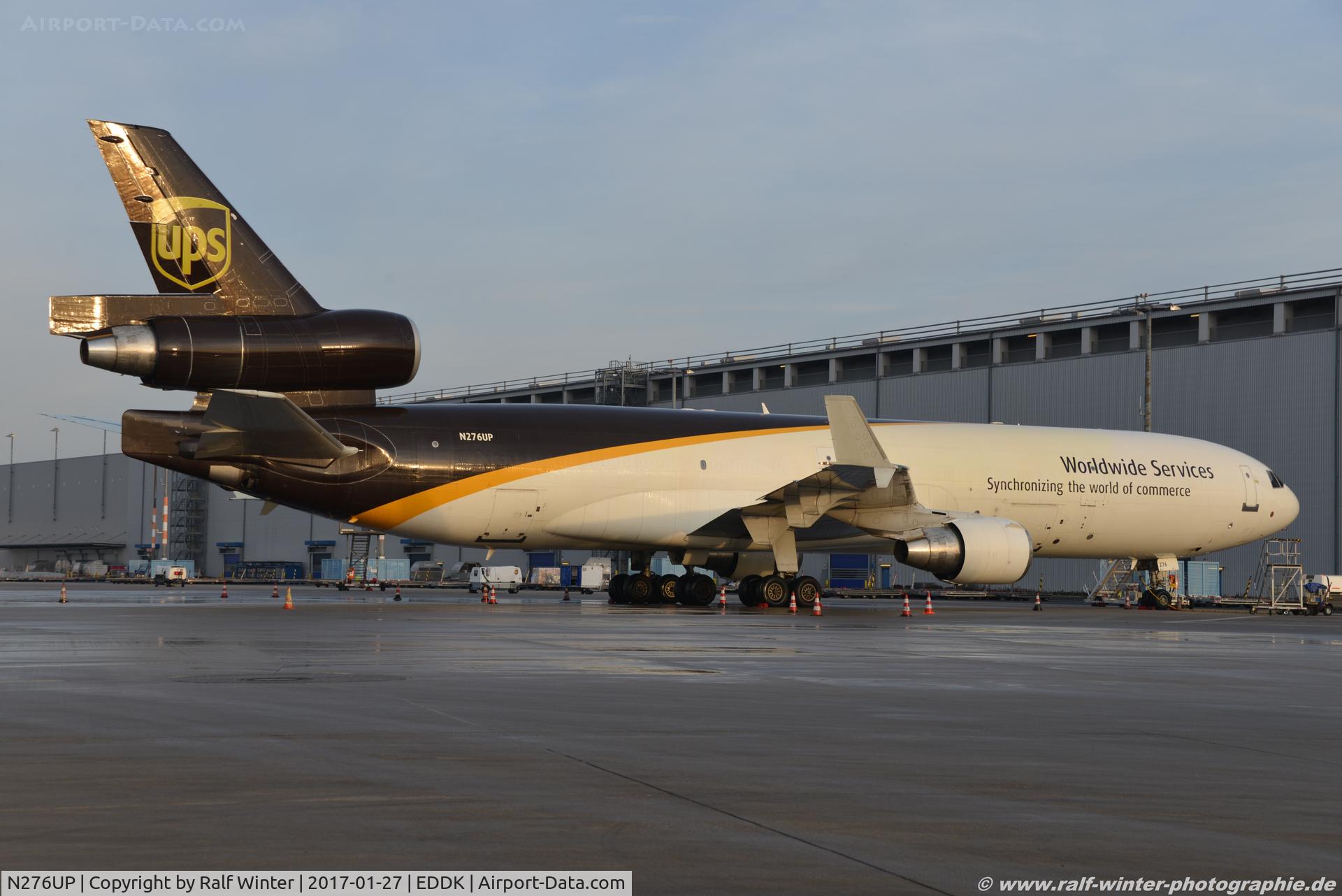N276UP, 1996 McDonnell Douglas MD-11F C/N 48579, McDonnell Douglas MD-11F - 5X UPS United Parcel Service - 48579 - N276UP - 27.01.2017 - CGN