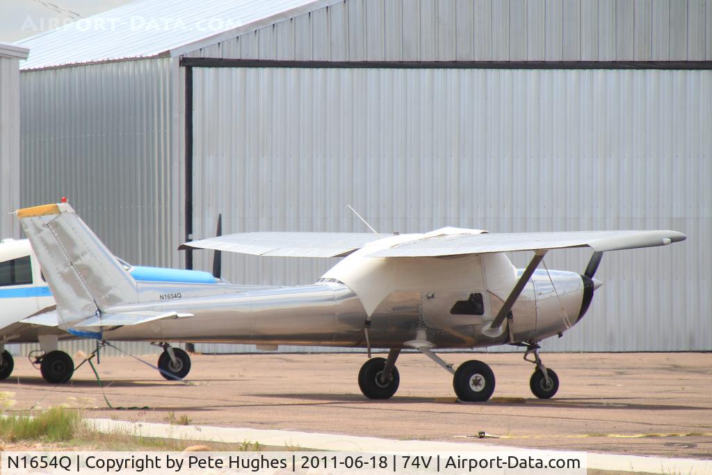 N1654Q, 1971 Cessna 150L C/N 15072954, N1654Q Cessna 150 at Roosevelt, Utah
