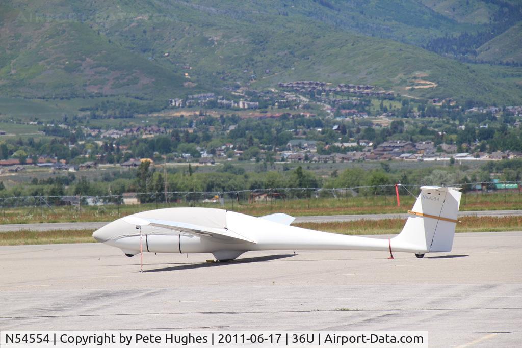 N54554, Grob G-103 Twin Astir II C/N 3873-K-114, N4554 Twin Astir at Heber Valley, Utah