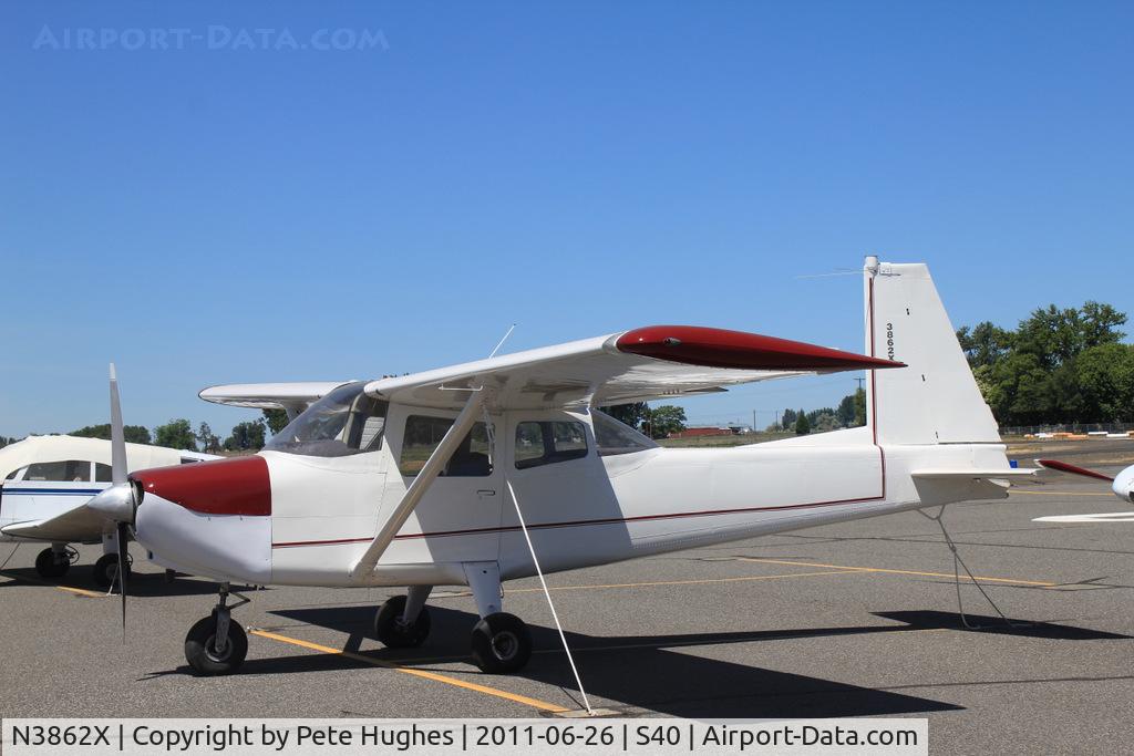 N3862X, 1967 Aero Commander 100 C/N 158, N3862X Commander 100 at Prosser, WA