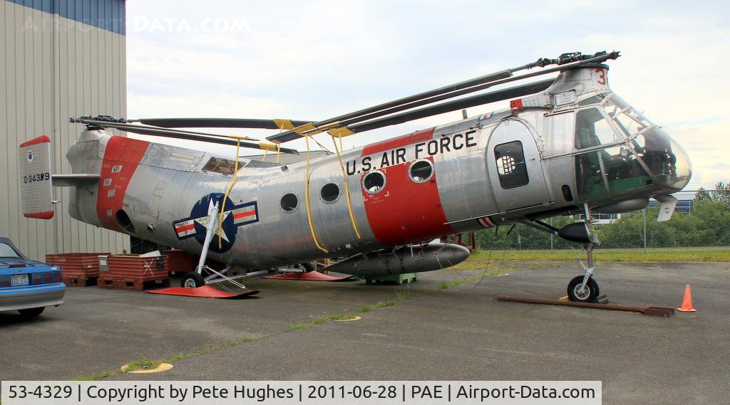 53-4329, Vertol H-21B Workhorse (PV-22) C/N B.79, 53-4329 H-21B at Paine Field