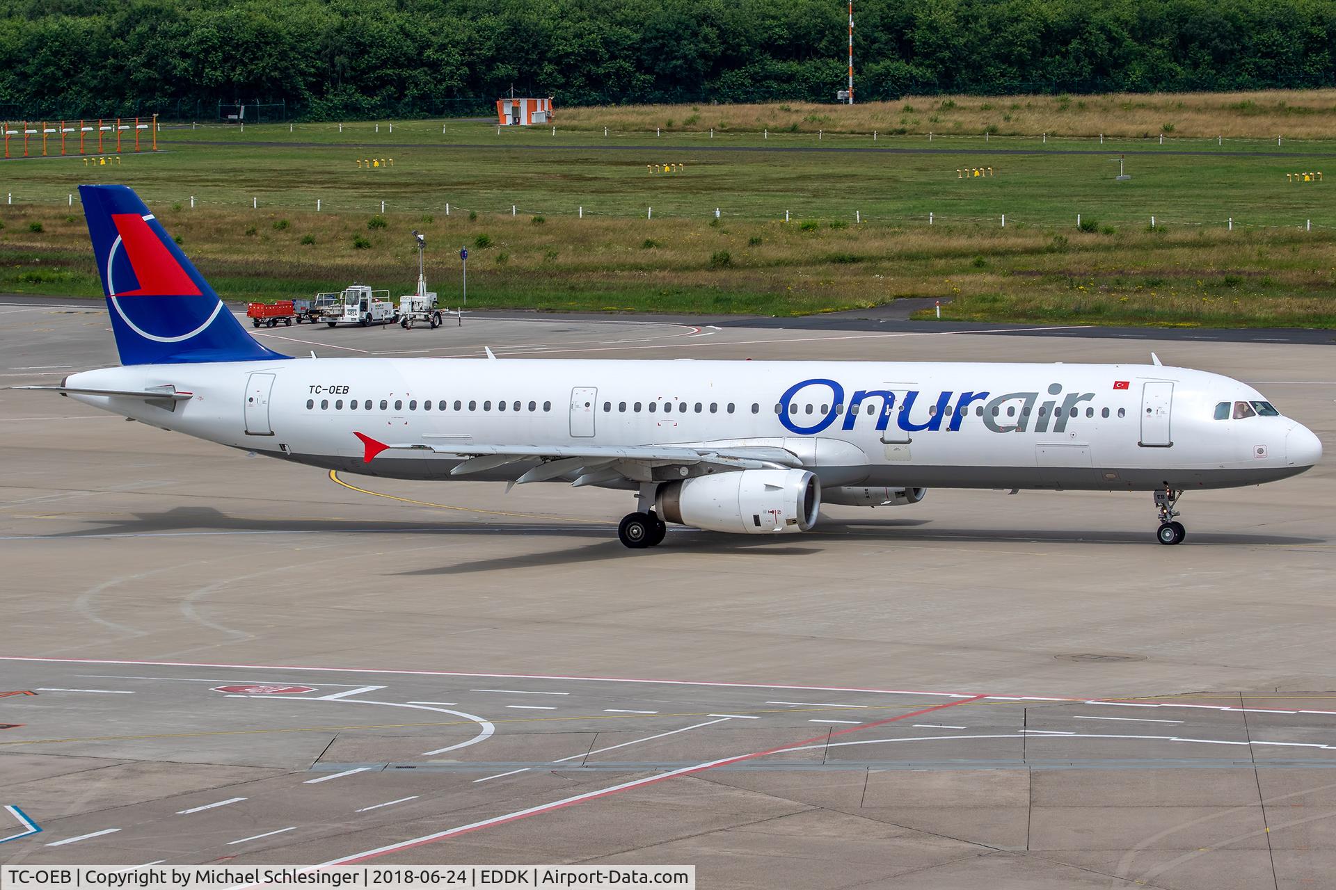 TC-OEB, 1999 Airbus A321-231 C/N 968, TC-OEB - Airbus A321-231 - Onur Air