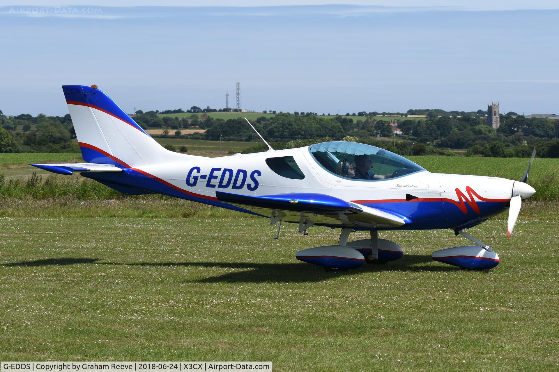 G-EDDS, 2010 CZAW SportCruiser C/N PFA 338-14660, Just landed at Northrepps.
