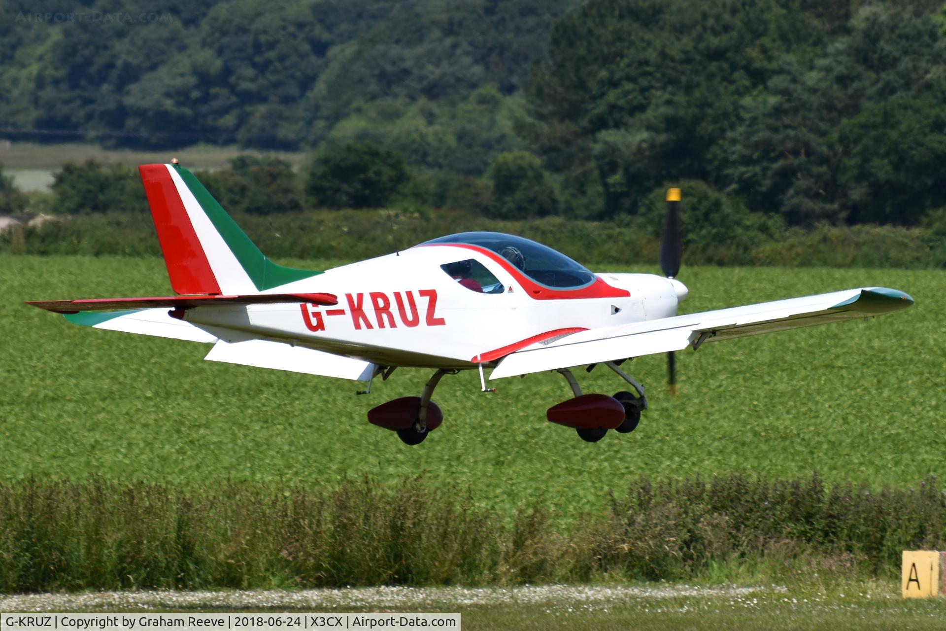 G-KRUZ, 2010 CZAW SportCruiser C/N LAA 338-14765, Landing at Northrepps.